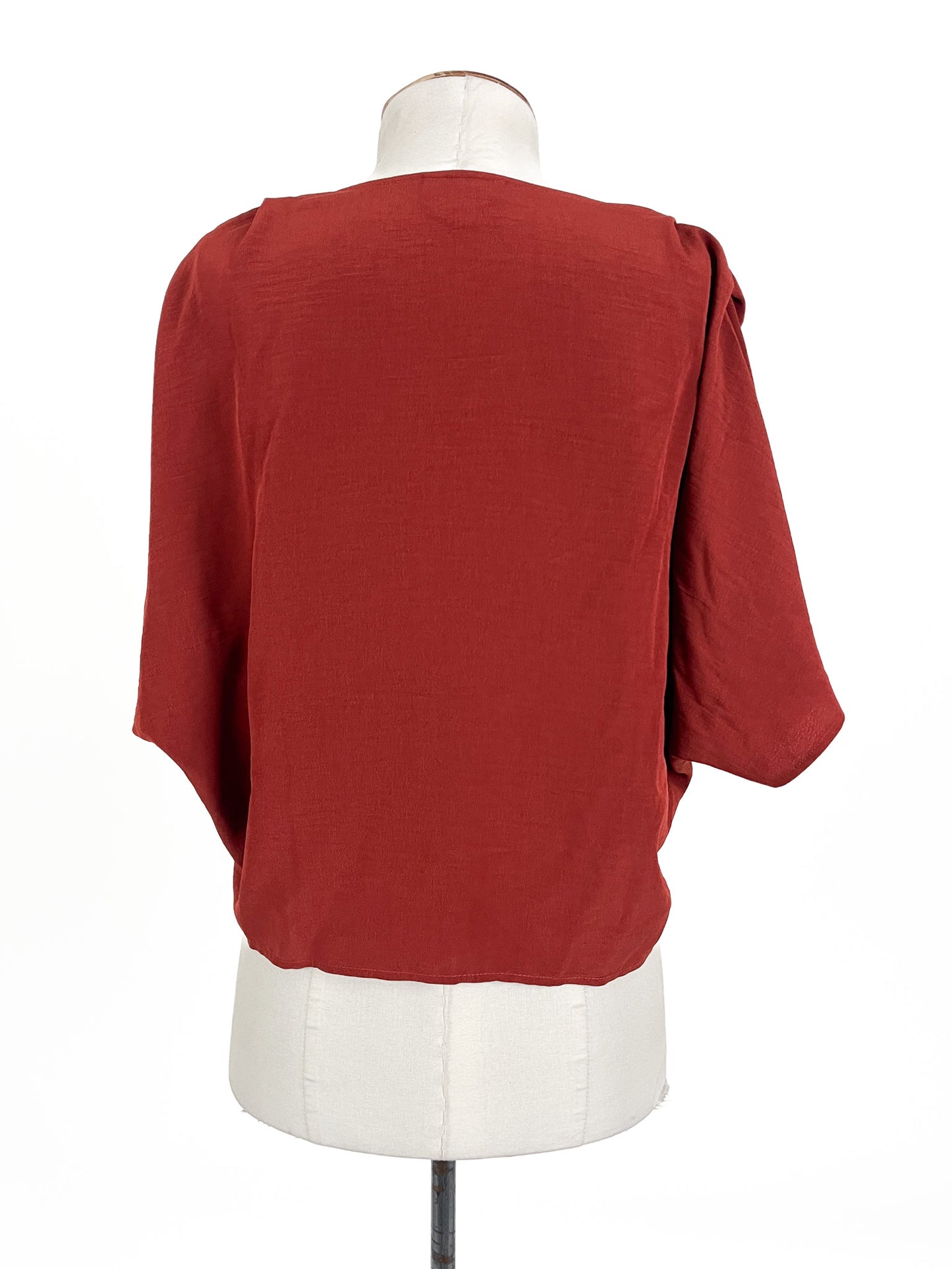 Topshop | Orange Casual/Workwear Top | Size 8