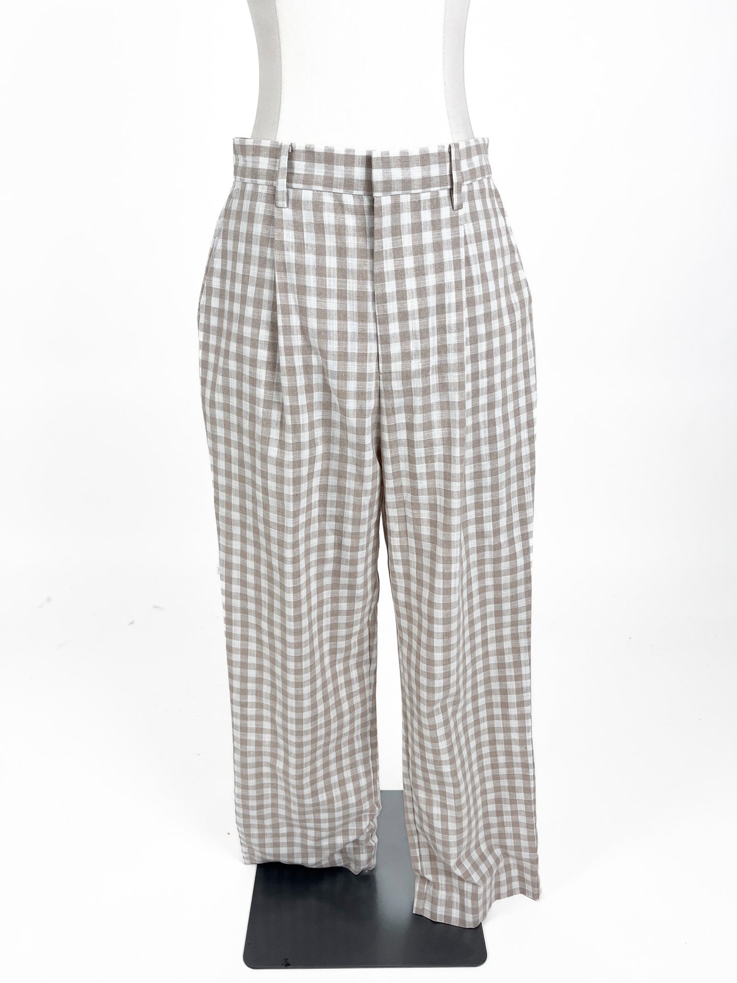 Atmos & Here | Beige Straight fit Pants | Size 10