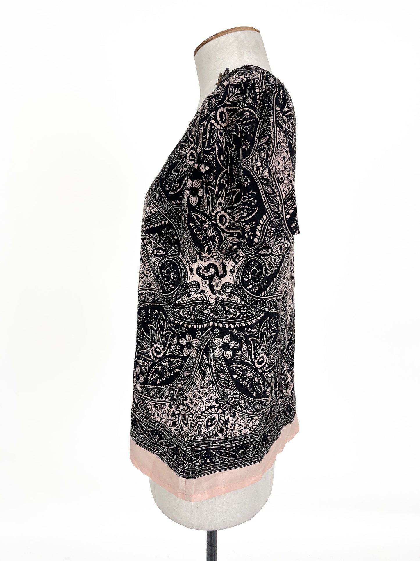 Stella | Black Casual Top | Size 8