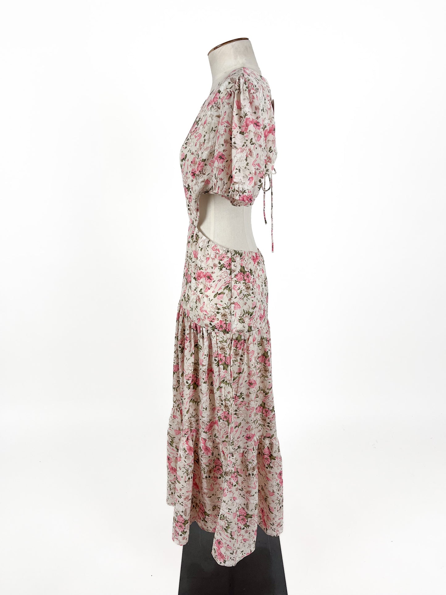 Ruby Sees - Multicoloured Maxi Dress (Size 10)