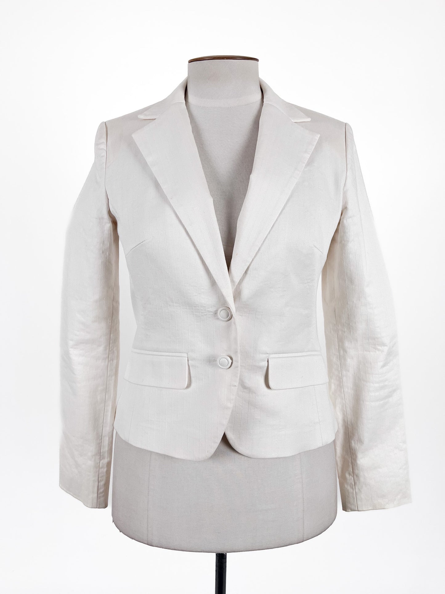 Portmans | White Workwear Jacket | Size 10