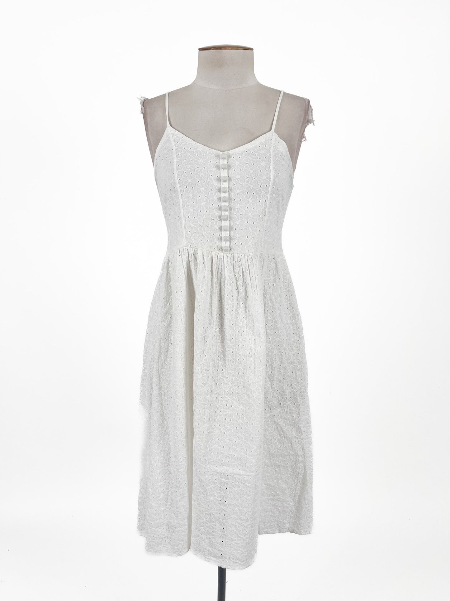 Unknown Brand | White Casual Dress | Size S