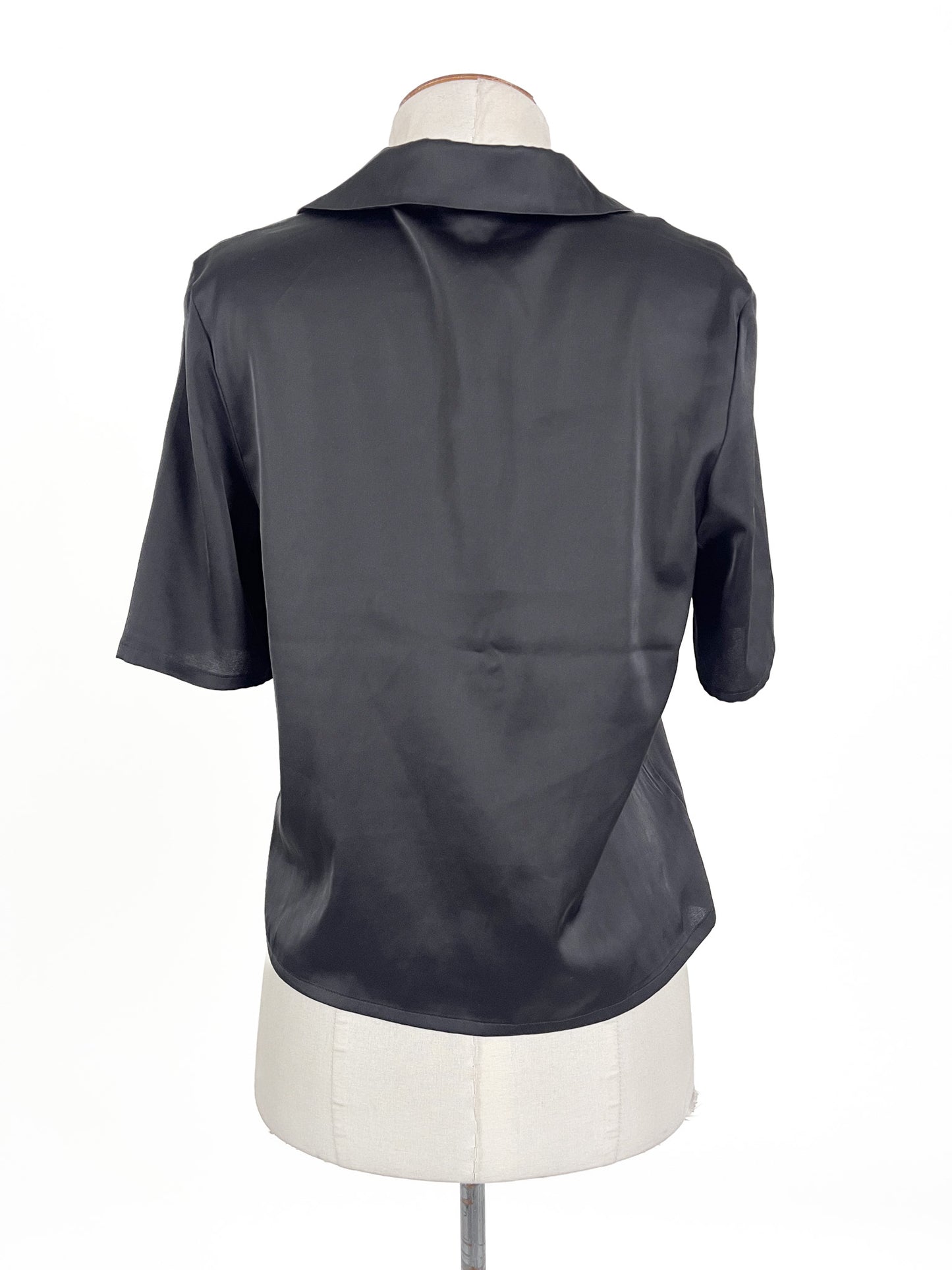 H&M | Black Workwear Top | Size 6