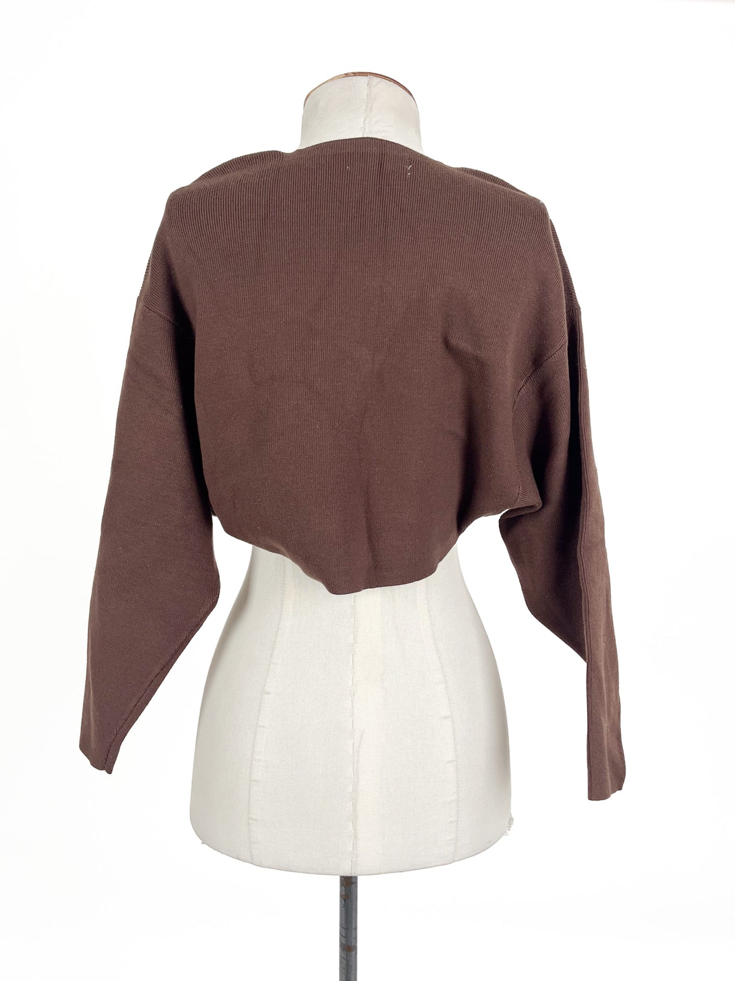 Loveit | Brown Casual Cardigan | Size 6