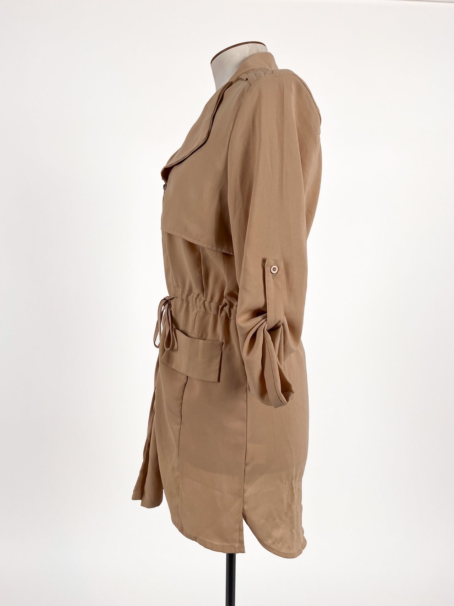 Mirrou | Beige Casual Jacket | Size 8