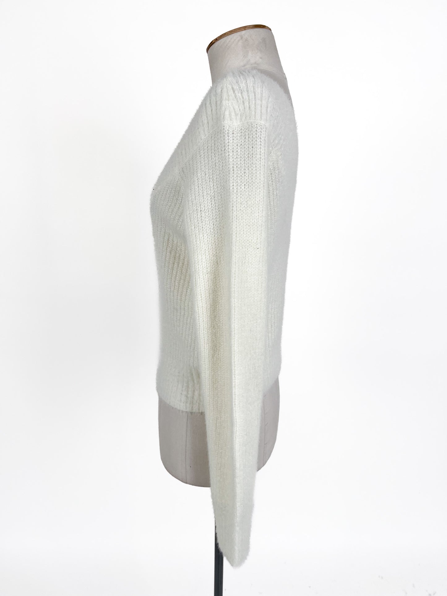 H&M | White Casual Jumper | Size S