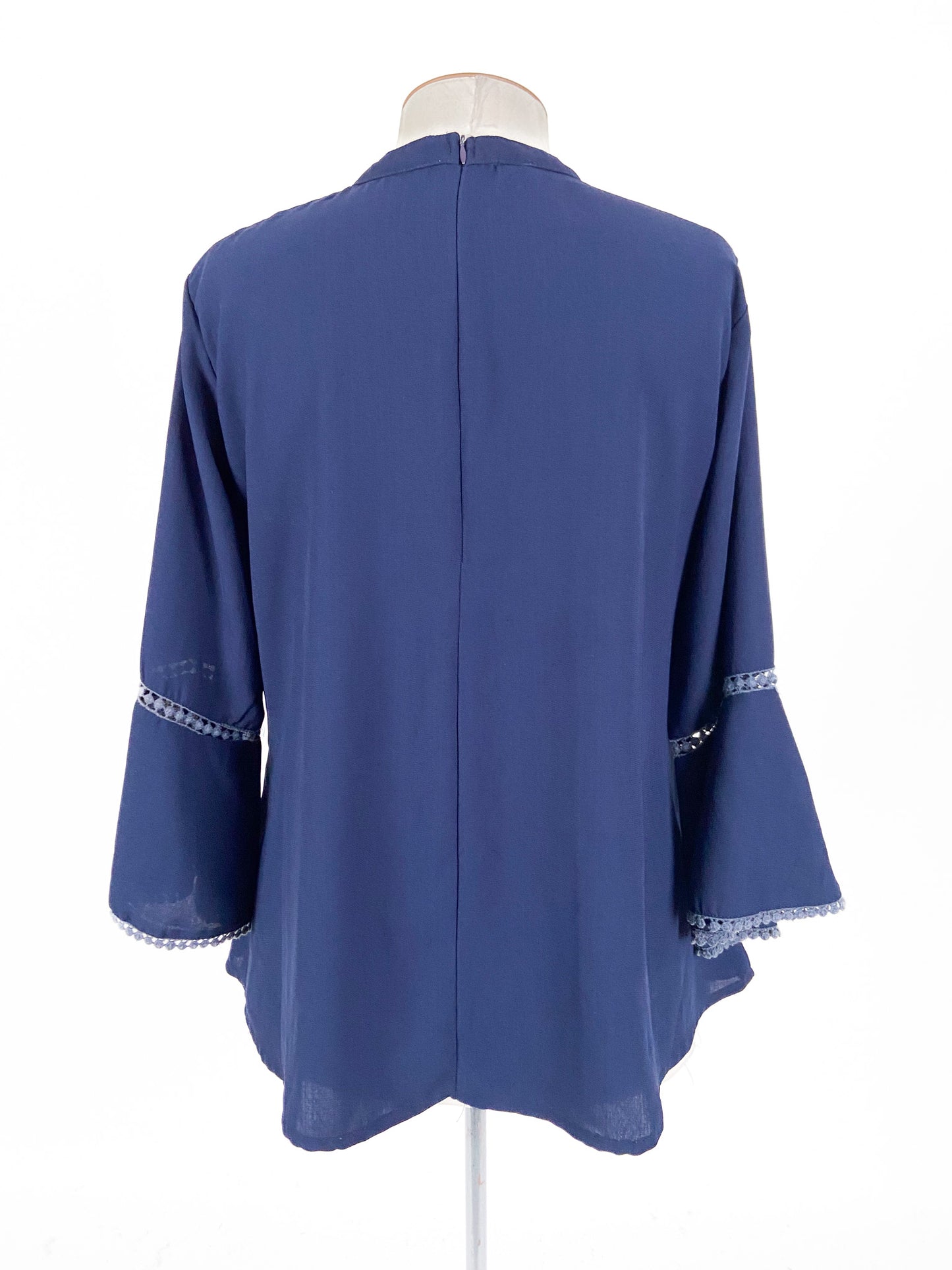 Vestry - Navy Blouse (Size XXL)