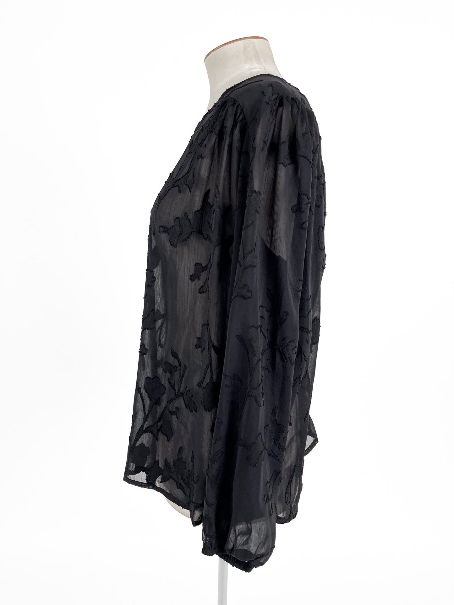 Pagani | Black Casual Top | Size 16