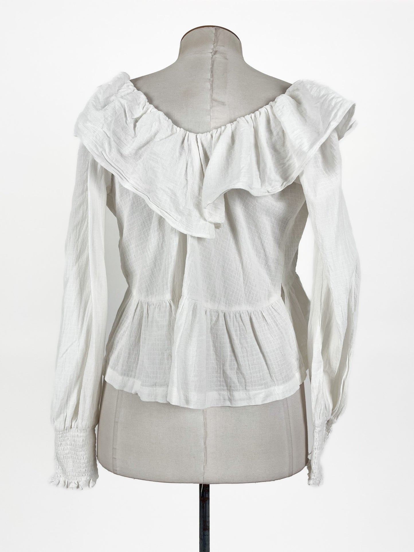 Blak Luxe | White Top | Size 10