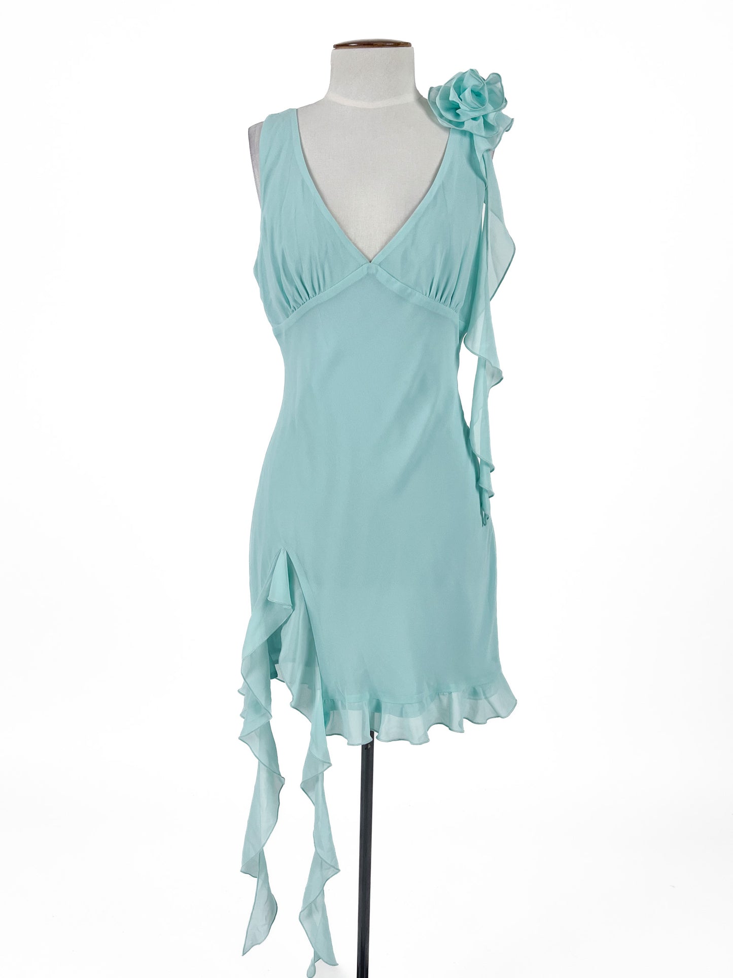 White Fox | Blue Cocktail Dress | Size M