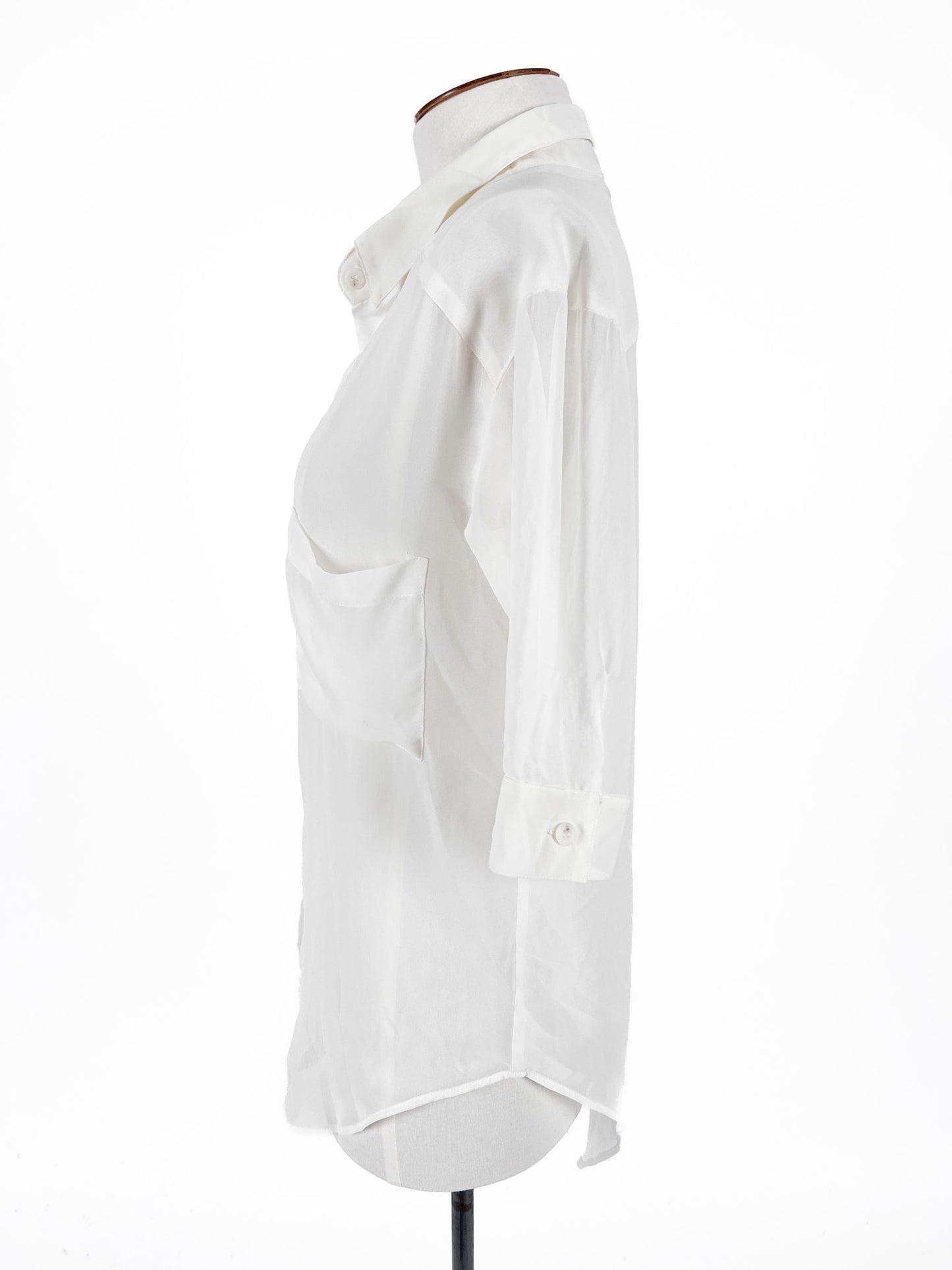 Ziggy Denim | White Casual/Workwear Top | Size 8