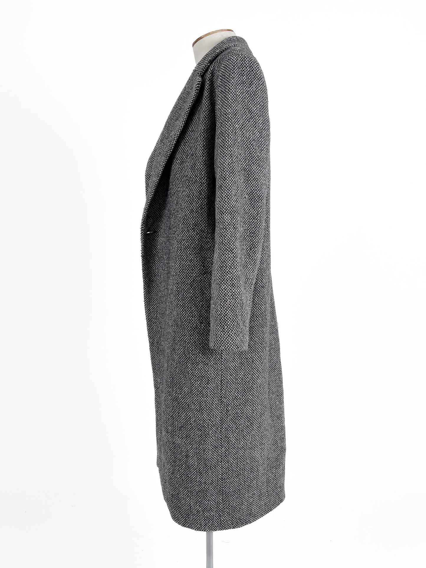 Liam | Grey Casual Coat | Size 8