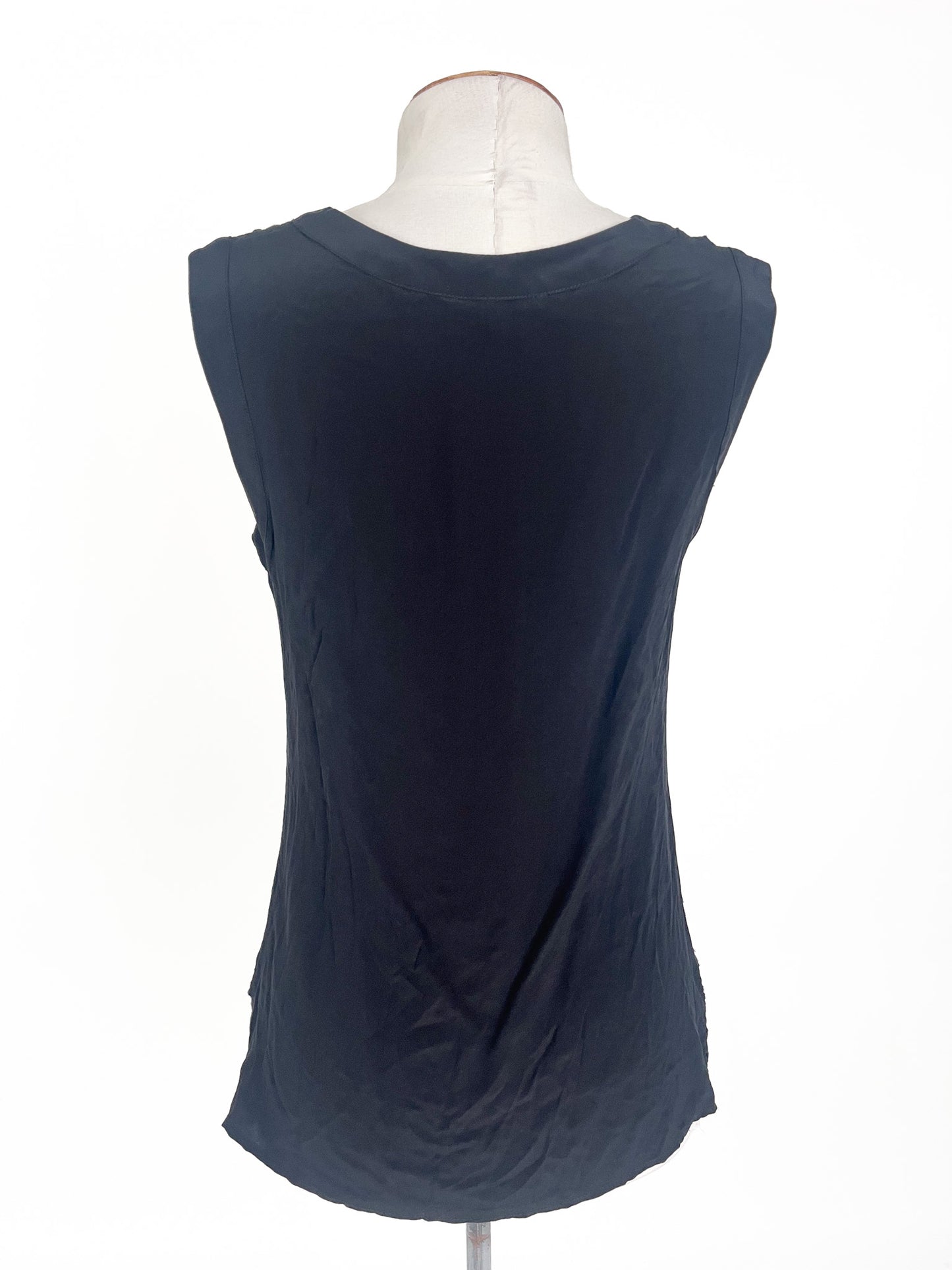 Laura Ashley | Black Casual Top | Size 8