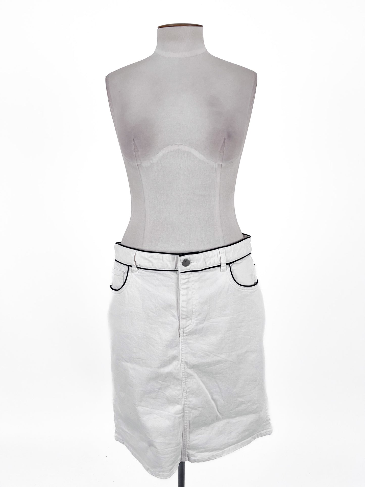 Sportscraft | White Casual Skirt | Size 16