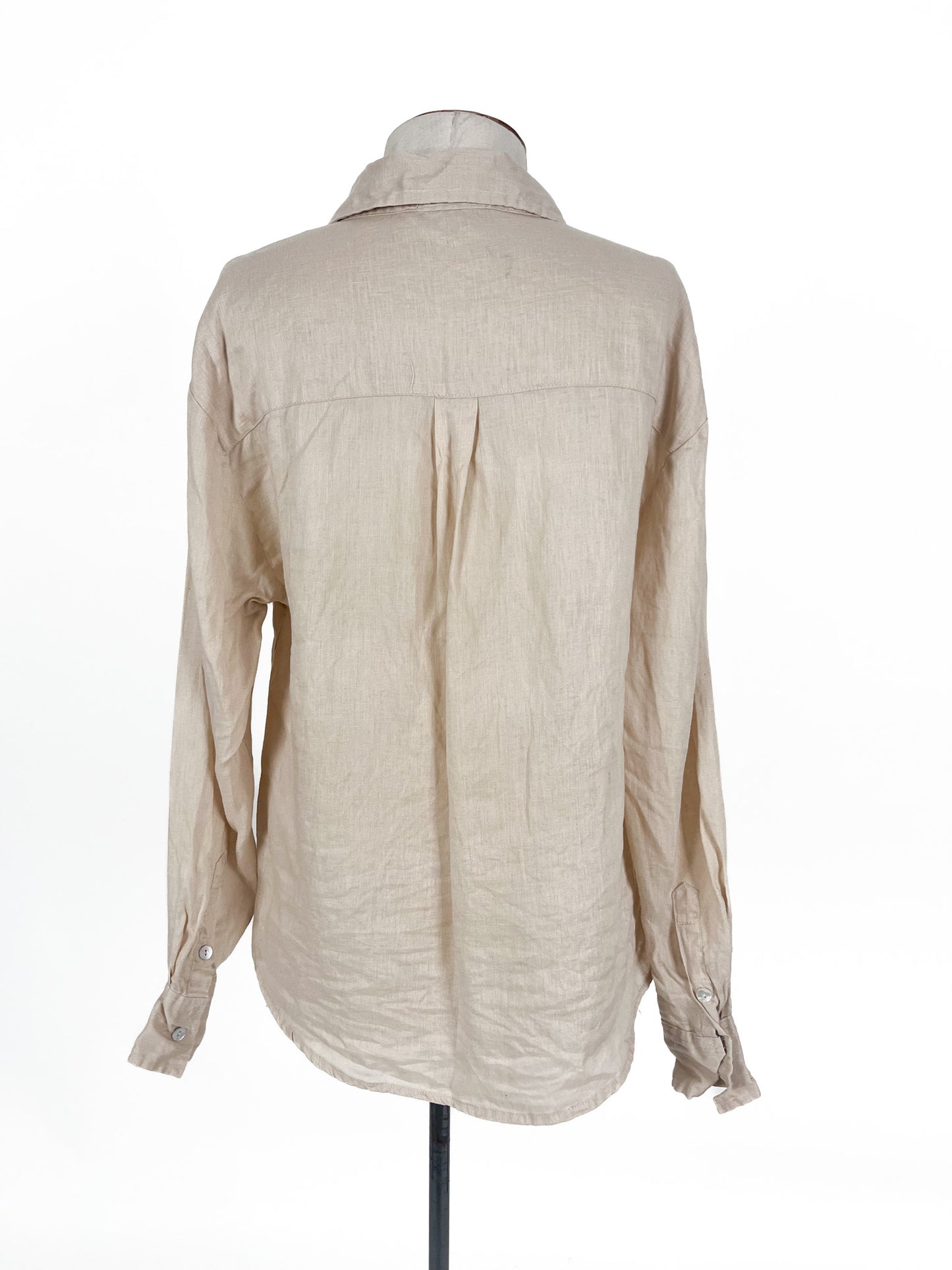 Atmos & Here | Beige Casual Top | Size 6