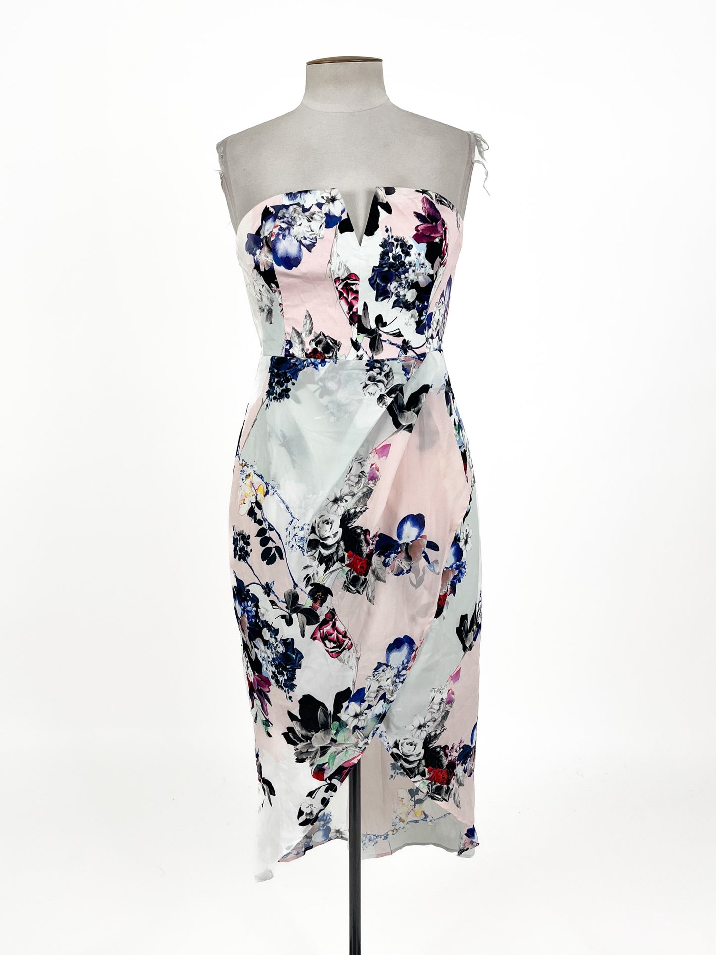 Amelius - Multicoloured Midi Dress (Size 12)