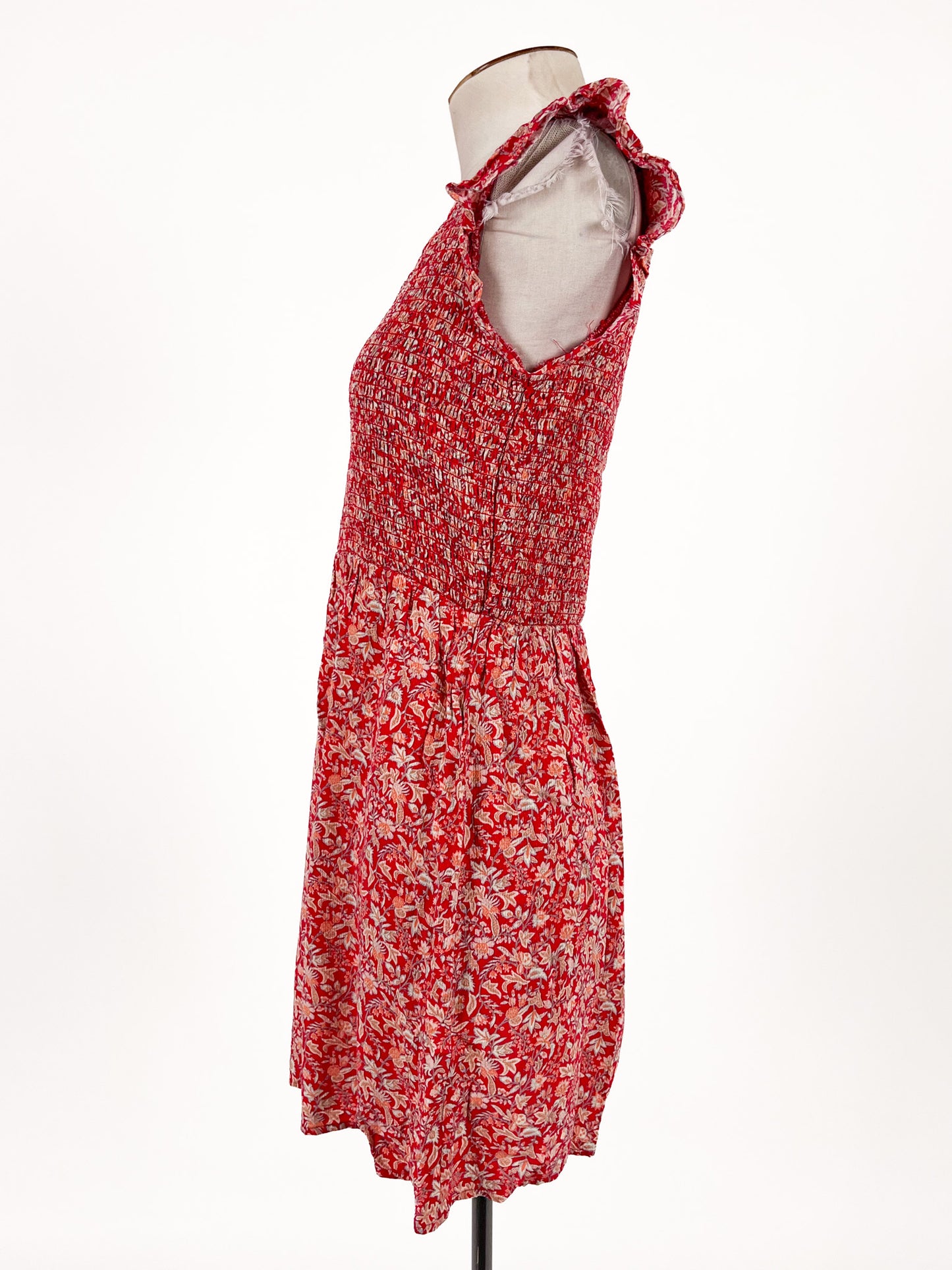 Loft | Red Casual Dress | Size XS