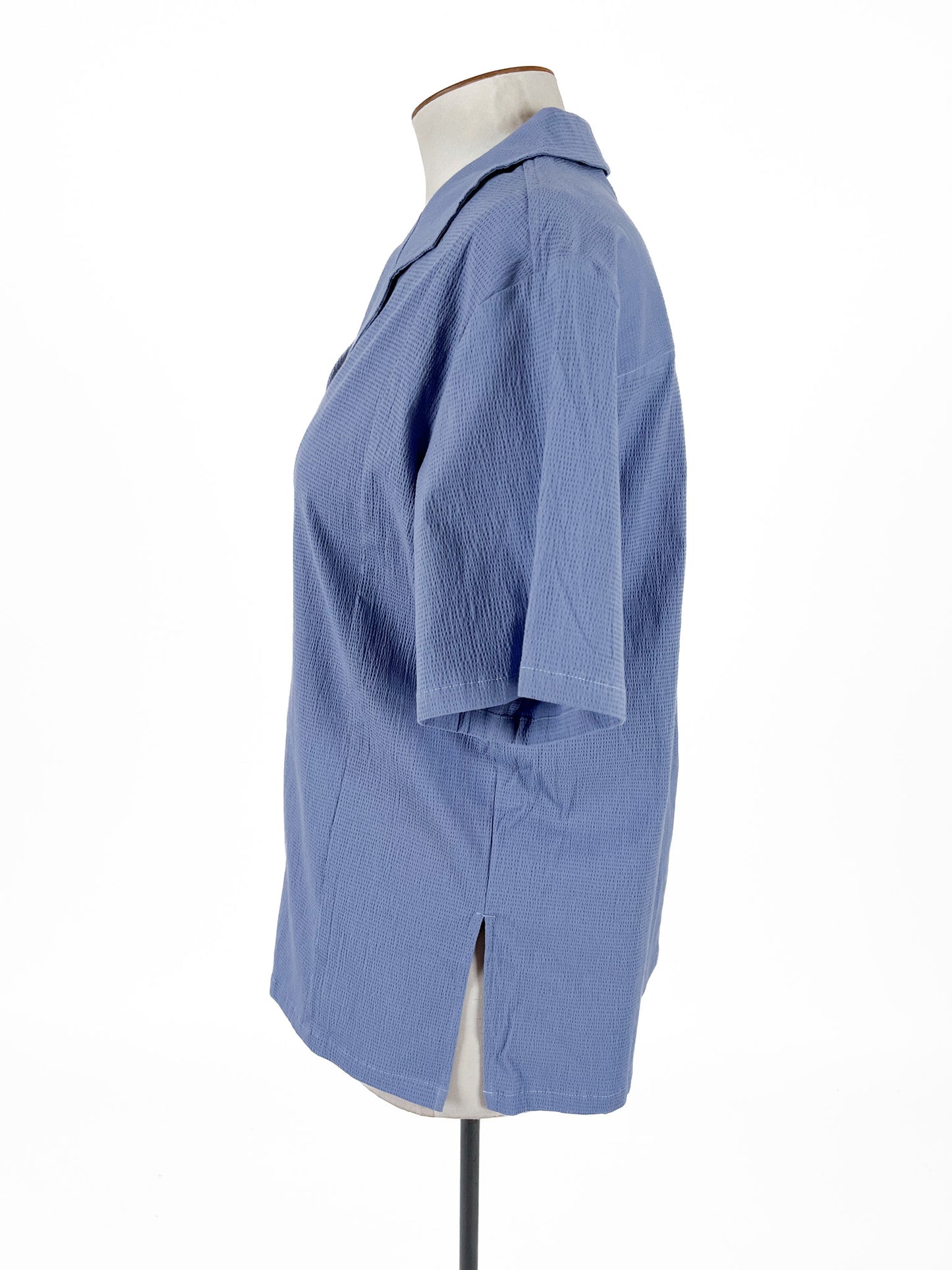 I Love Ugly | Blue Casual Top | Size M