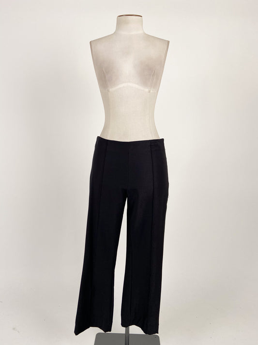 Trelise Cooper | Black Pleated Straight fit Pants | Size 6