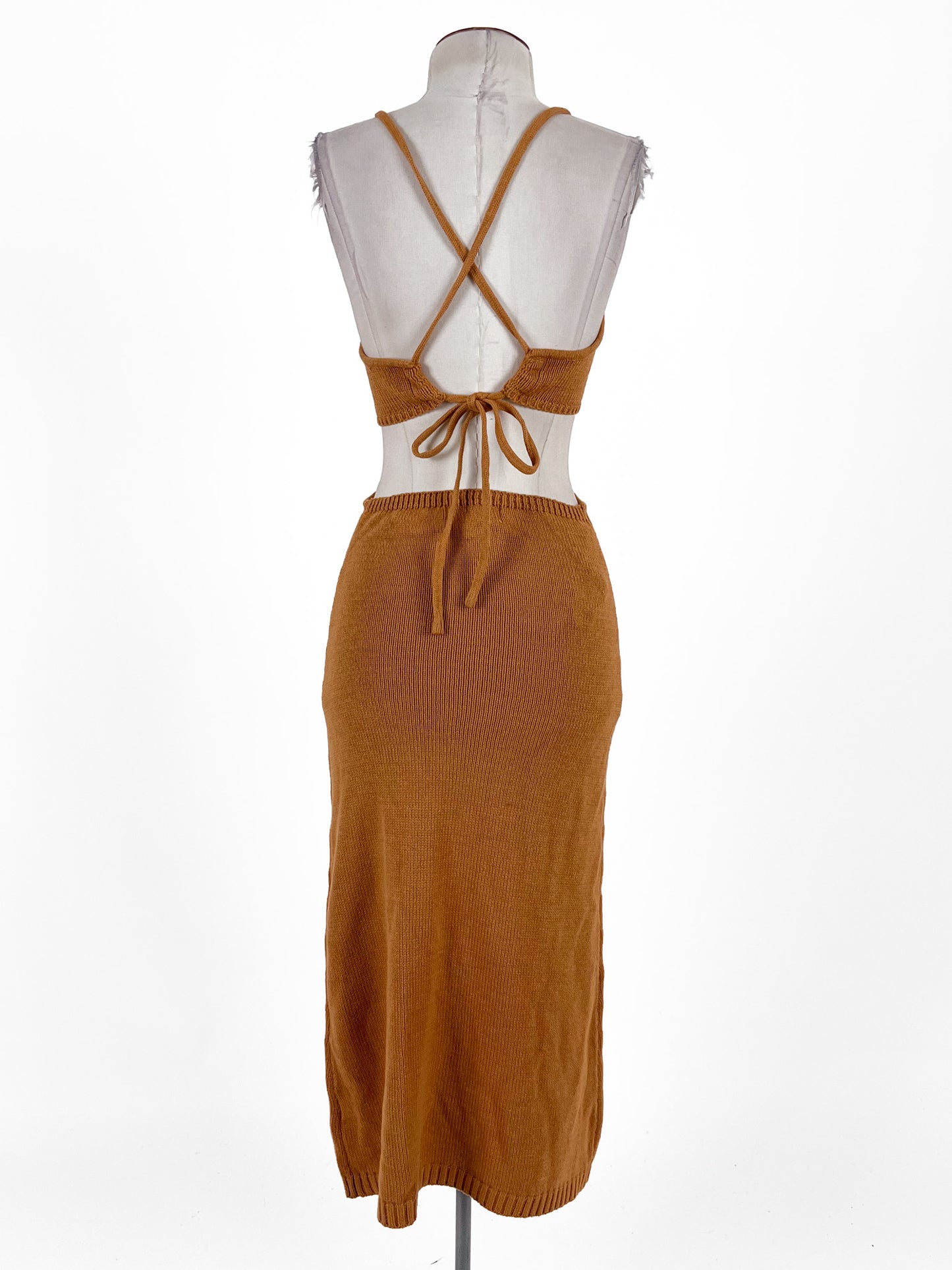 Petal + Pup | Brown Casual Dress | Size 8