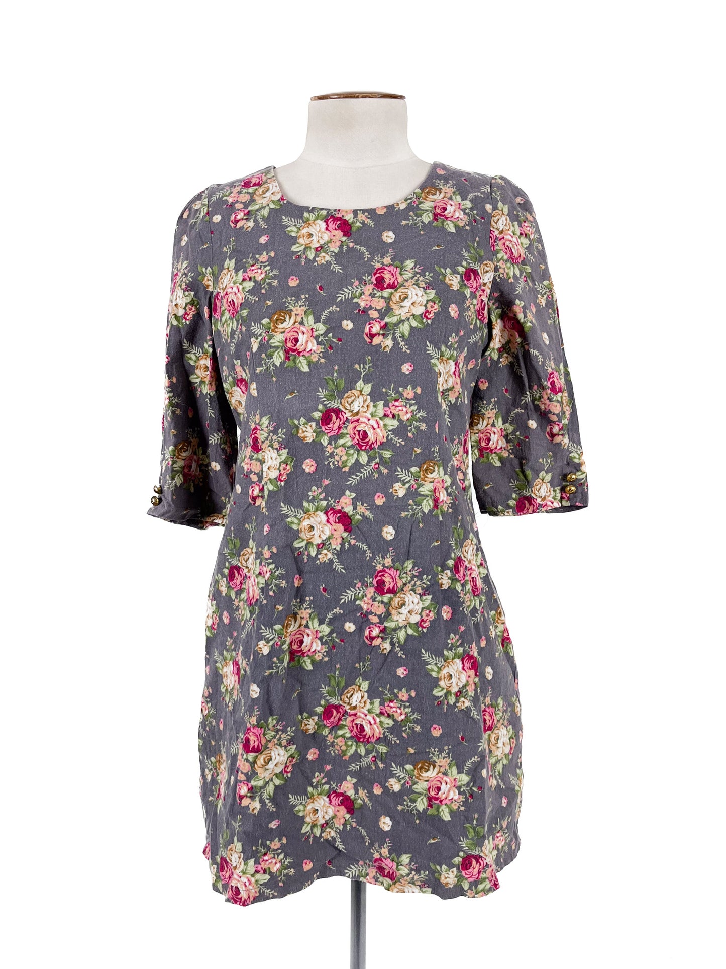 Bitten Apple By Sara | Multicoloured Casual Dress | Size S