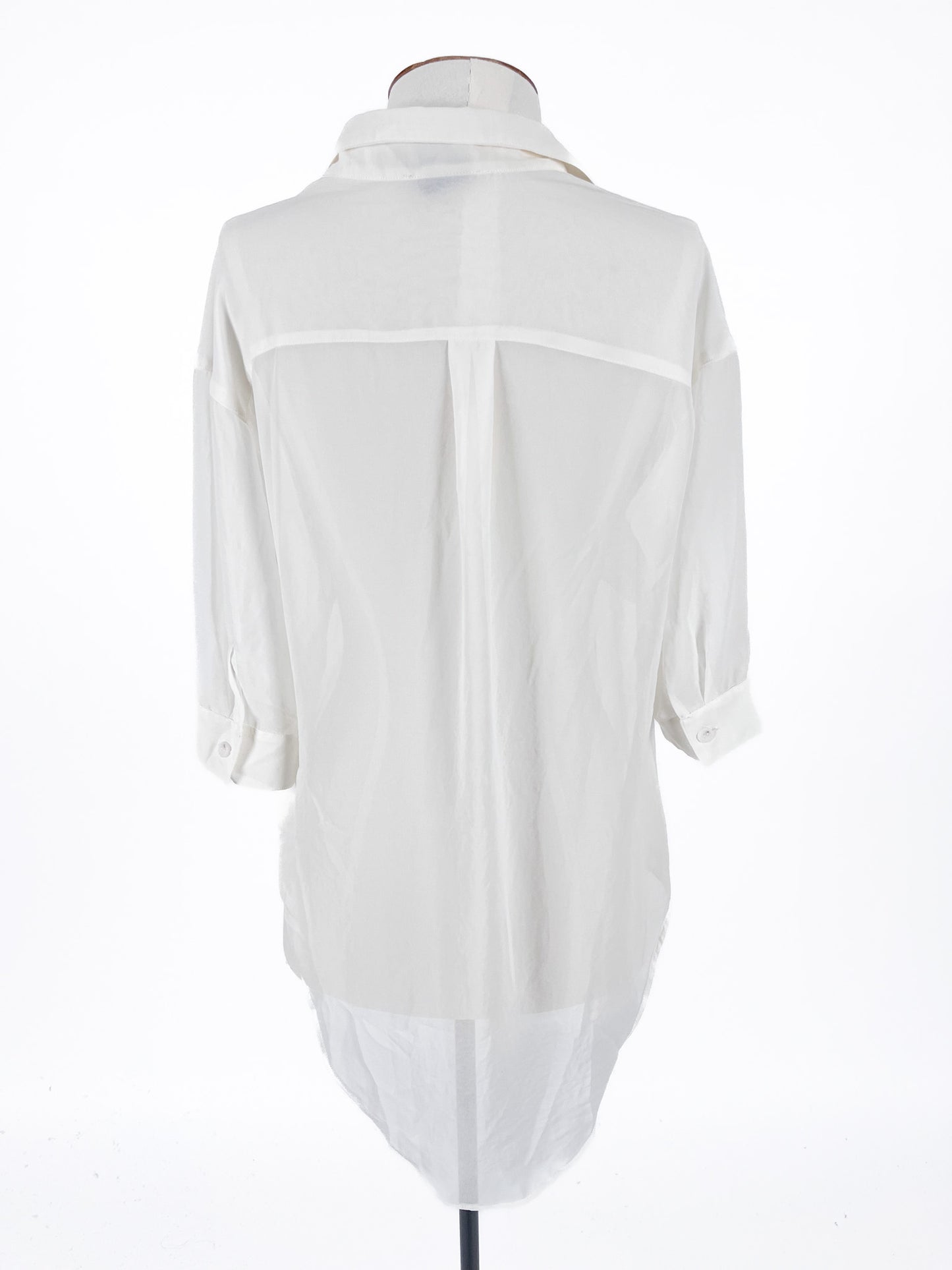 Ziggy Denim | White Casual/Workwear Top | Size 8