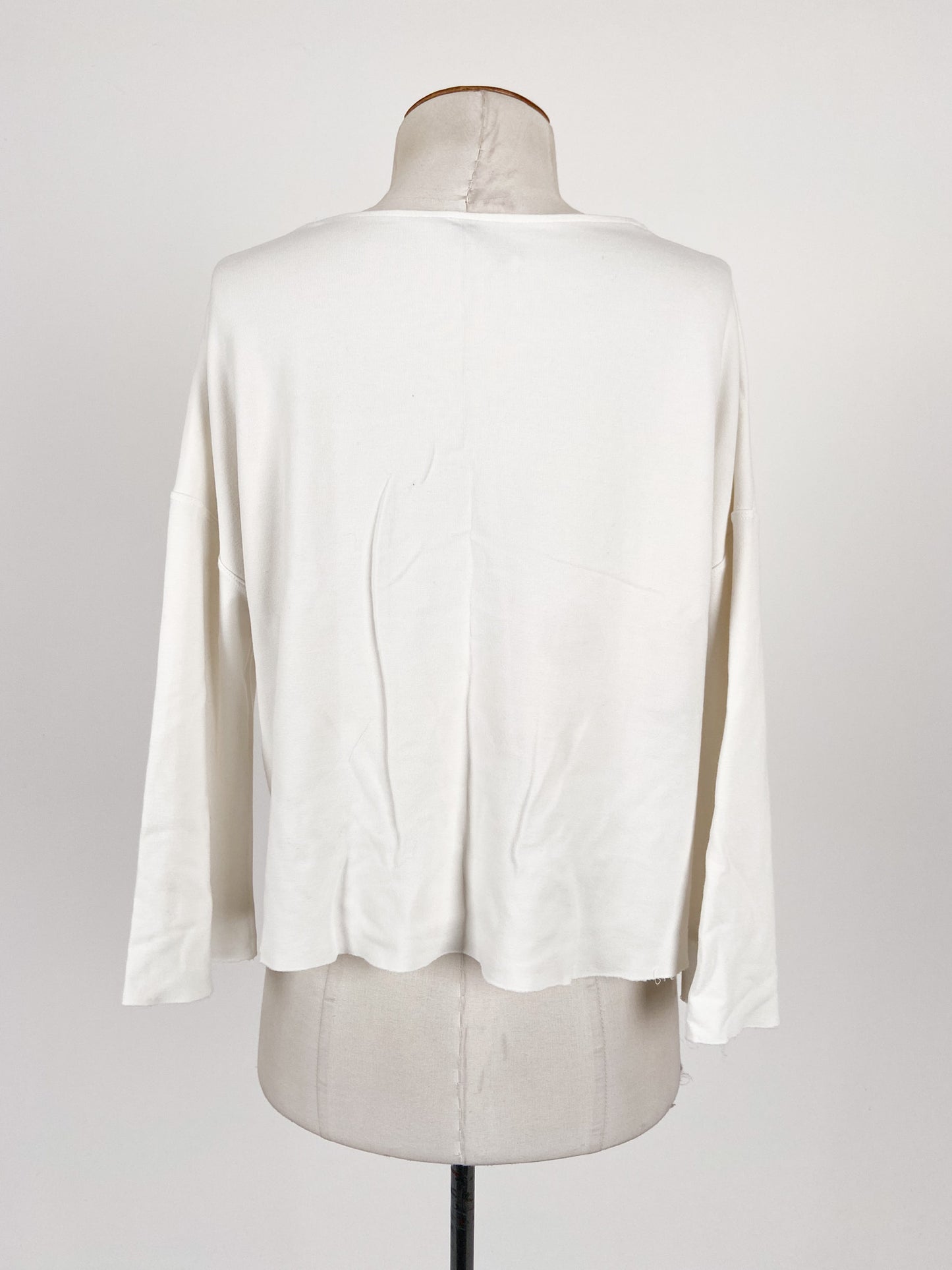 Zara | White Casual/Workwear Top | Size M