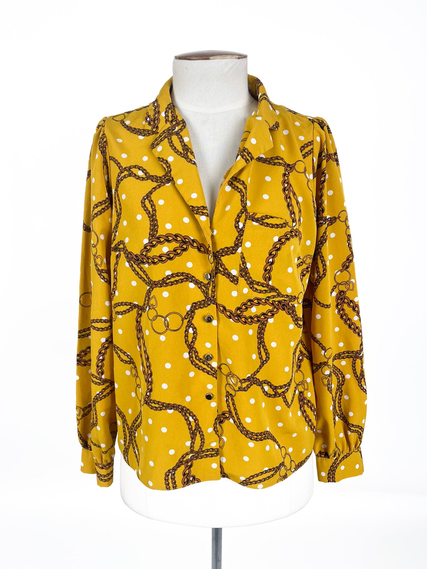 Dorothy Perkins - Gold Blouse (Size 10)