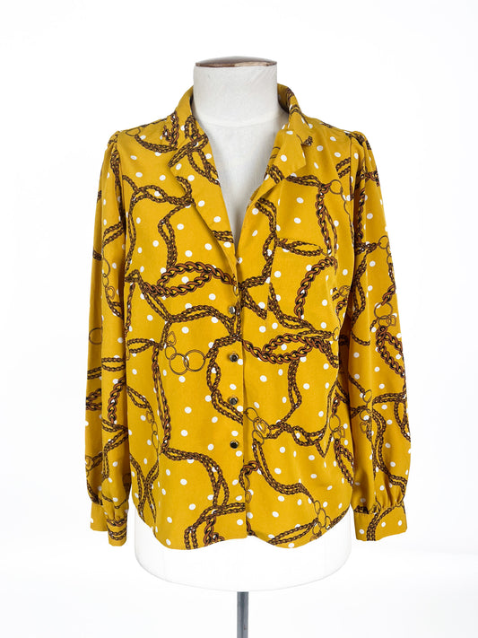 Dorothy Perkins - Gold Blouse (Size 10)