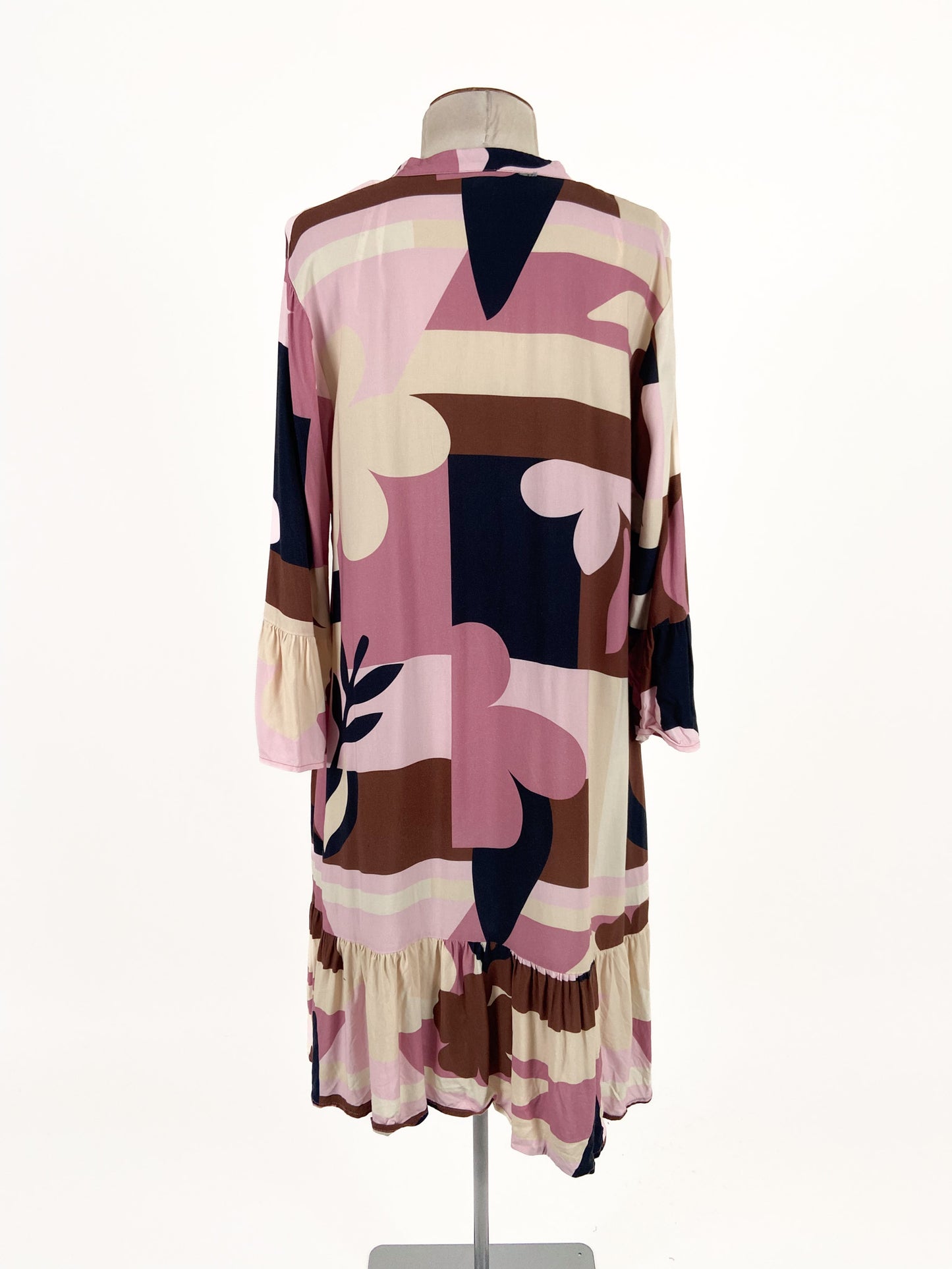 Elm | Multicoloured Casual Dress | Size 10