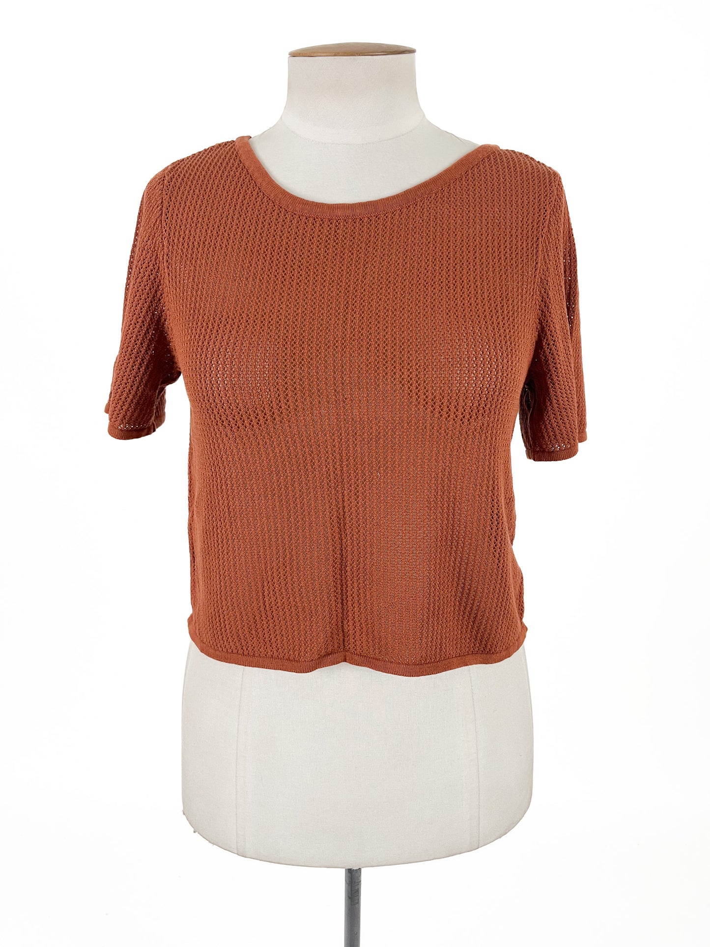 Pieces | Brown Casual Top | Size L