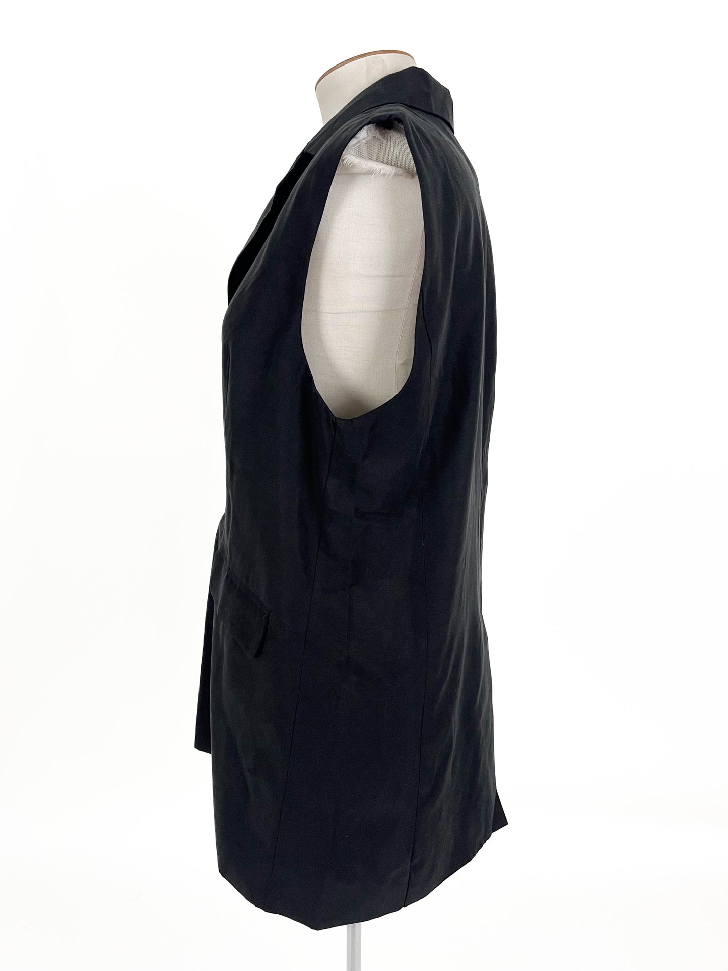 Dear Sutton | Black Cocktail Top | Size 14