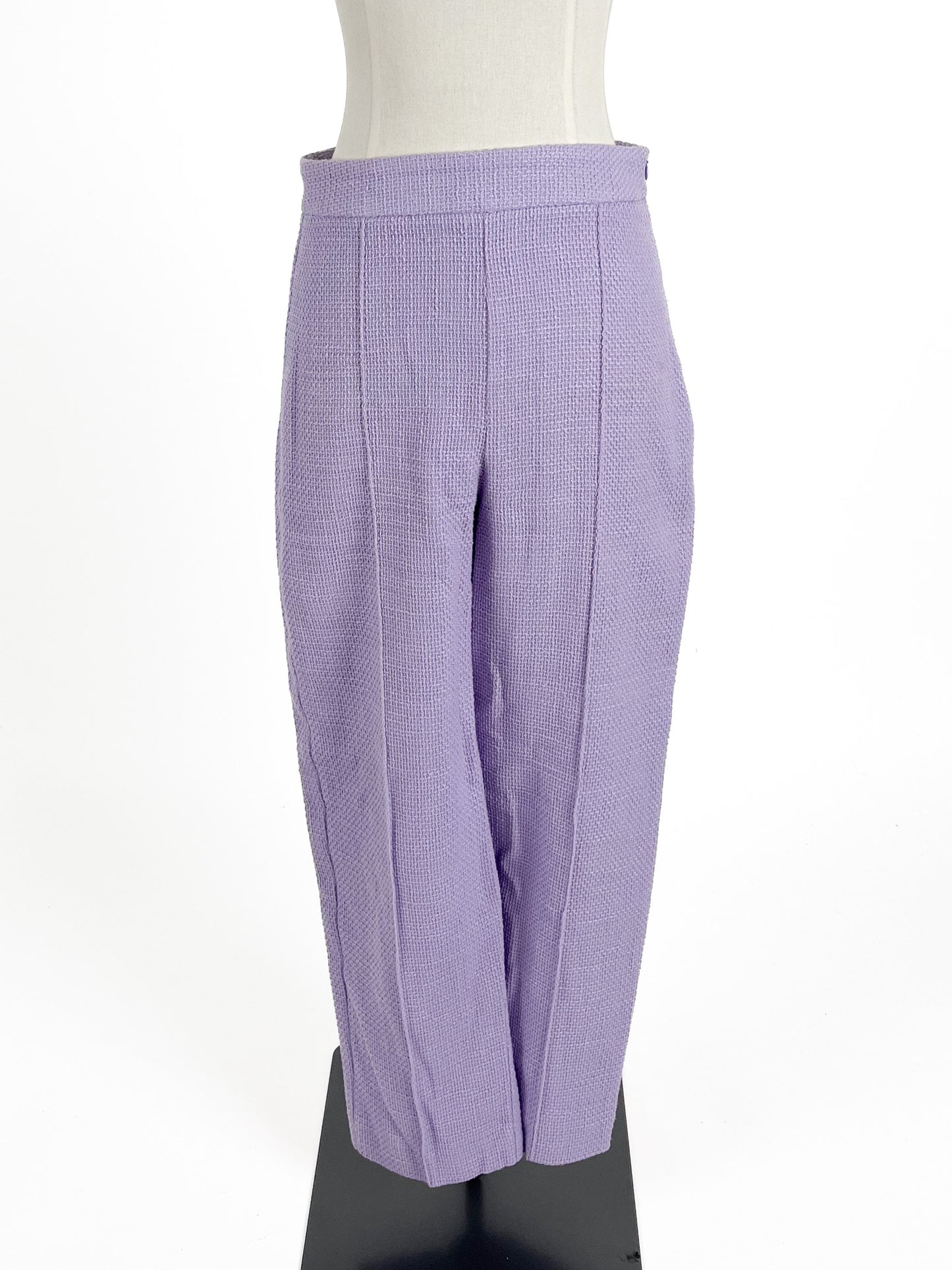 Zara | Purple Straight fit Pants | Size S