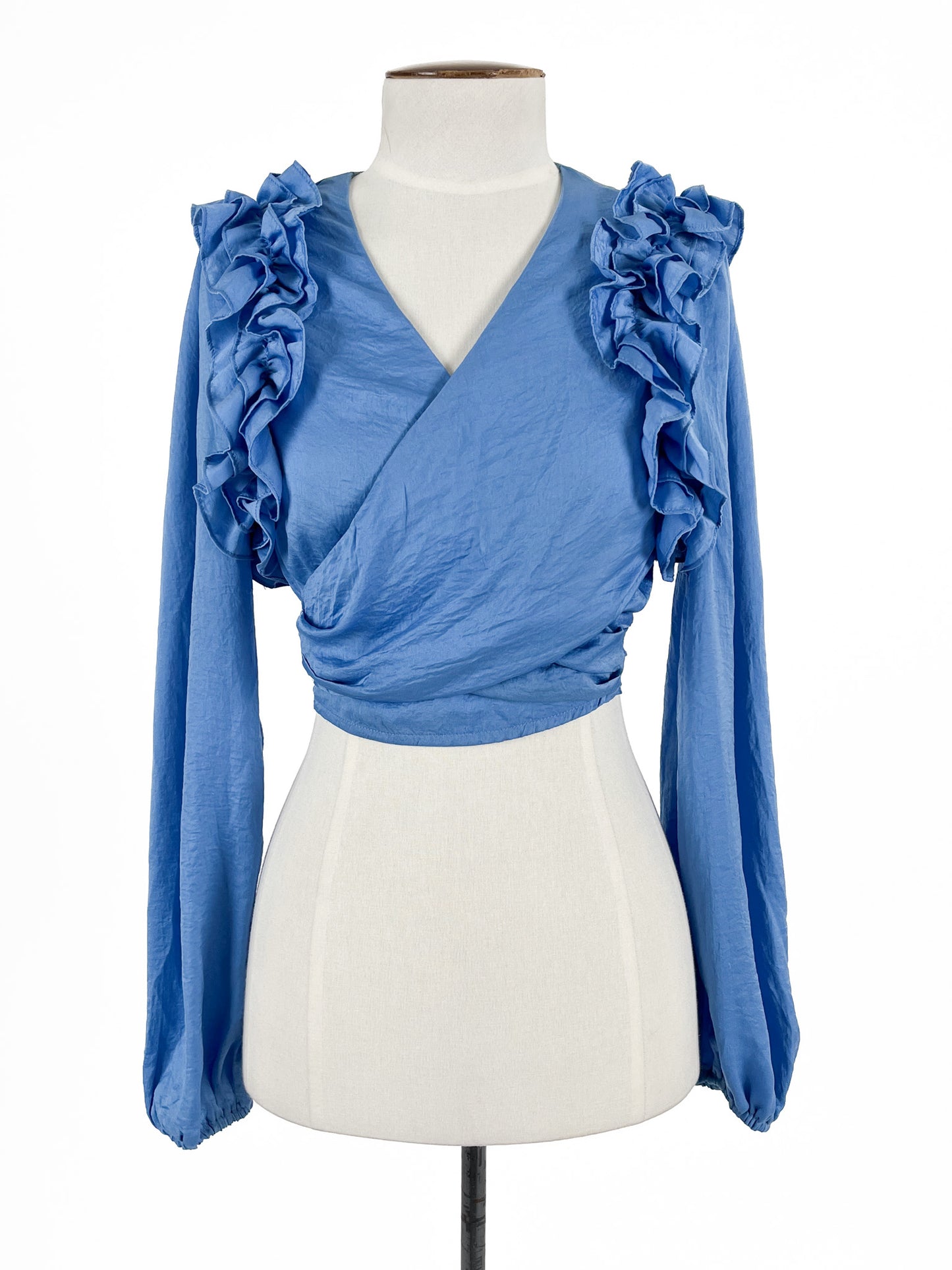 Pia | Blue Top | Size XS