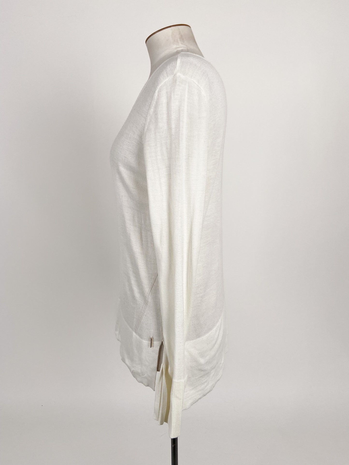 Jake's Collection | White Casual/Workwear Top | Size 12