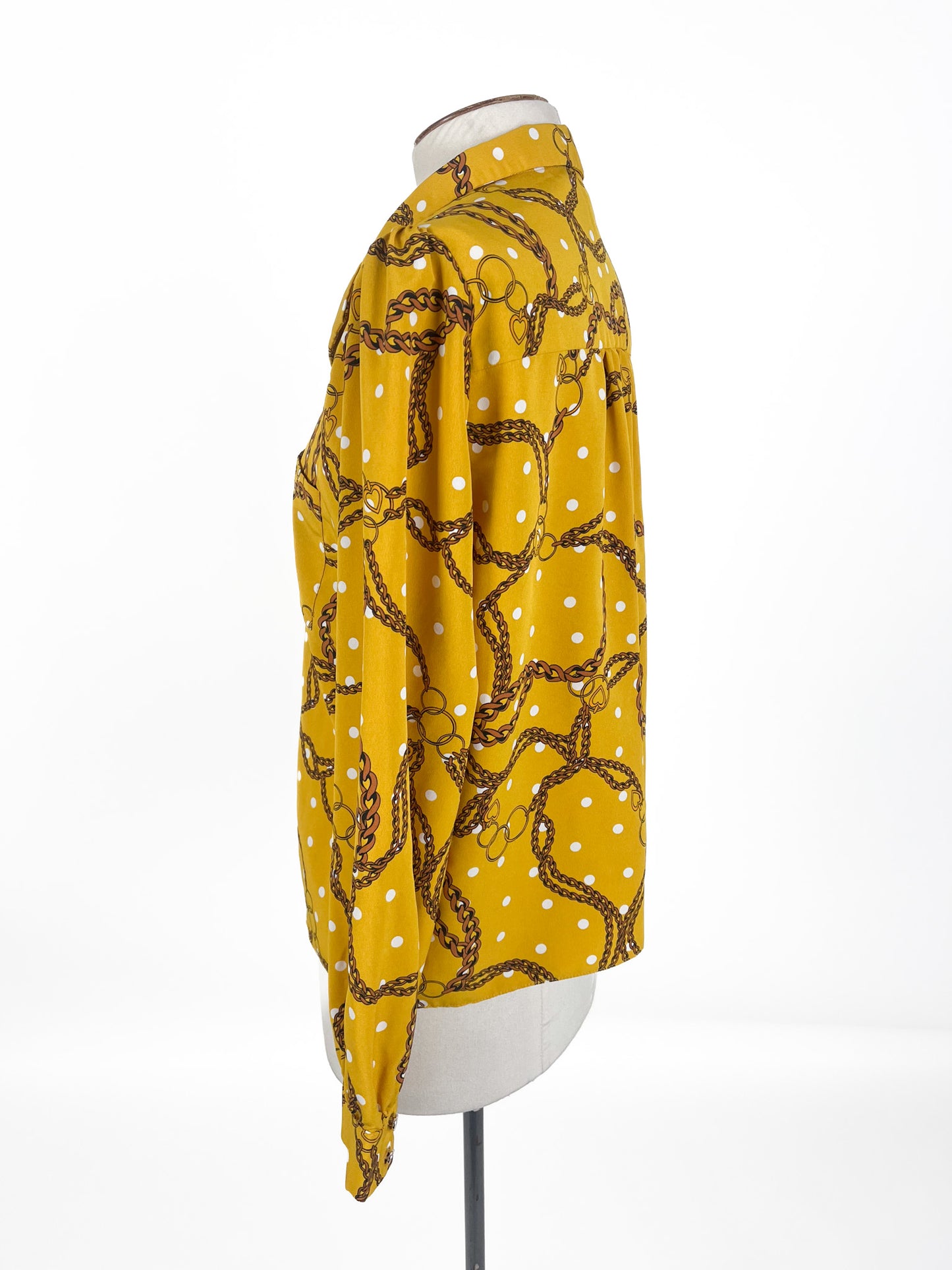 Dorothy Perkins - Gold Blouse (Size 10)