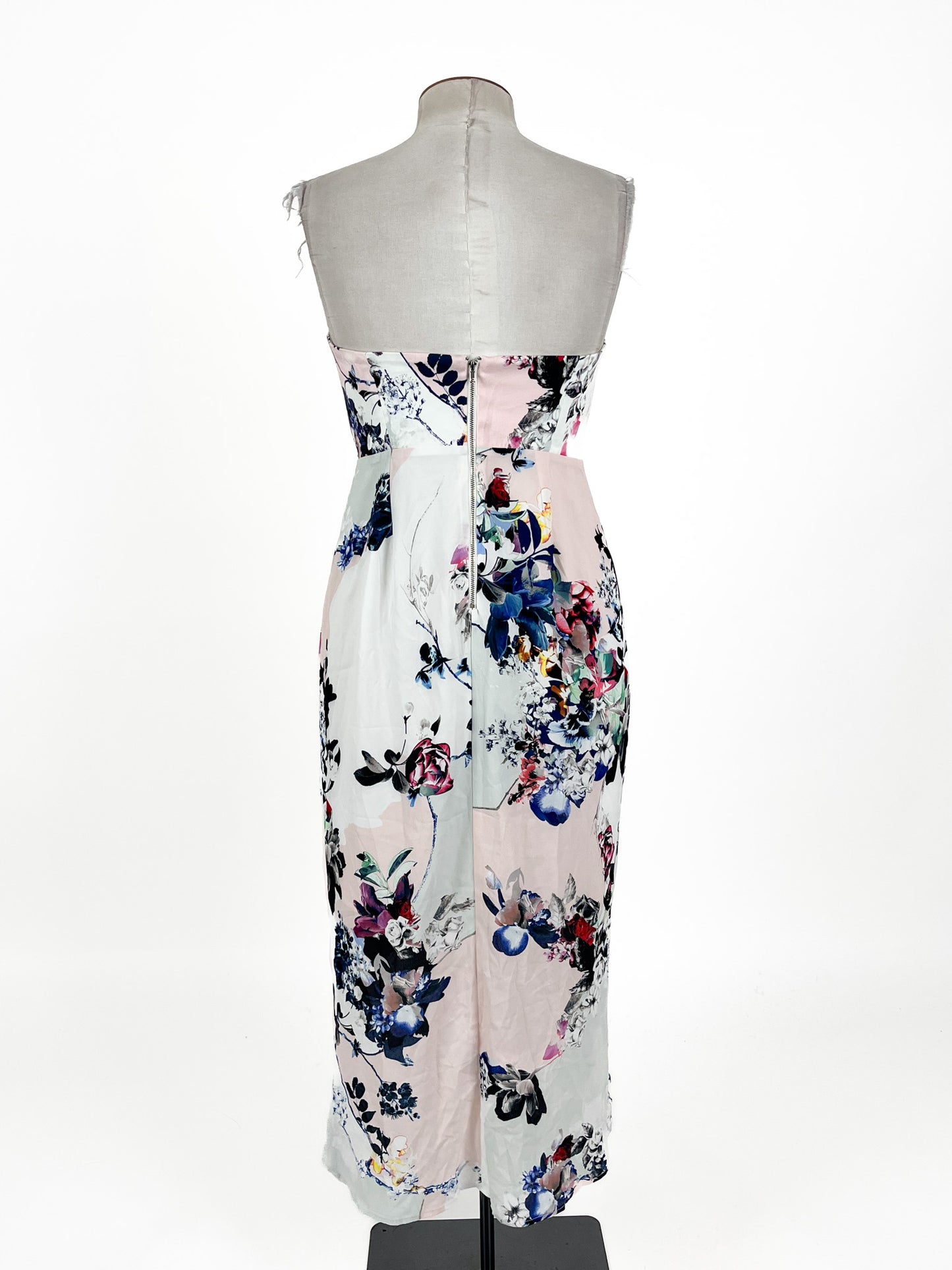 Amelius - Multicoloured Midi Dress (Size 12)