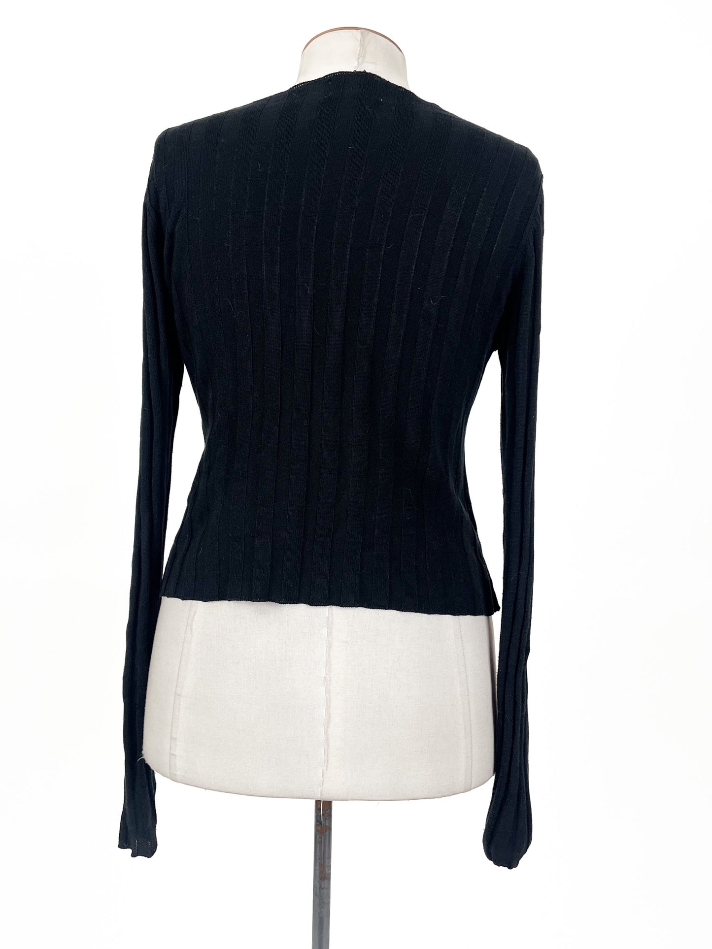 Dissh | Black Casual Top | Size L