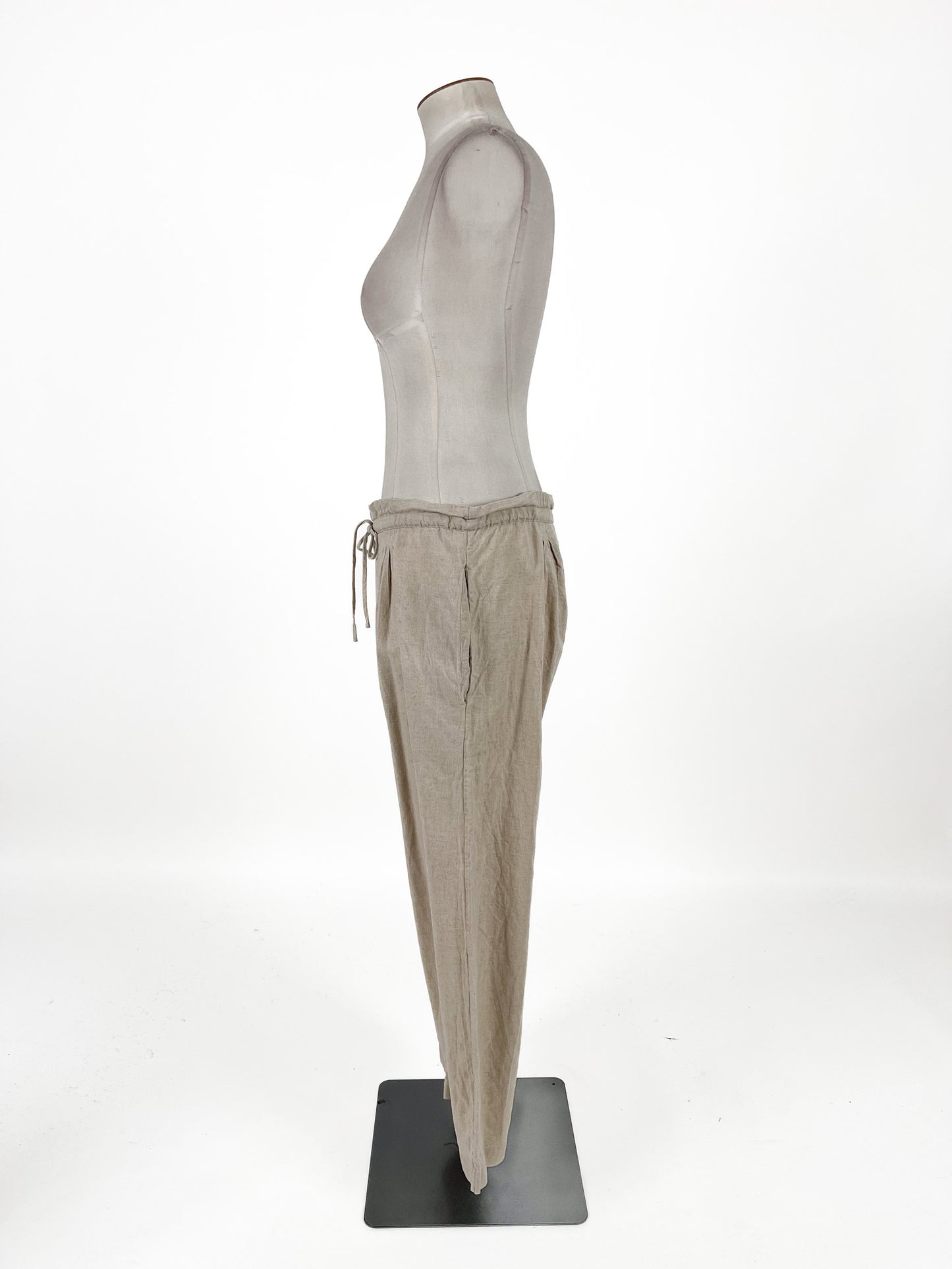 WIXII | Beige Wide leg Pants | Size S
