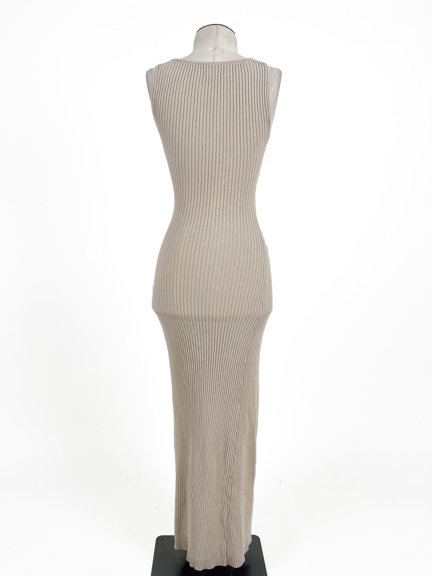 Dissh | Beige Casual/Cocktail Dress | Size XS