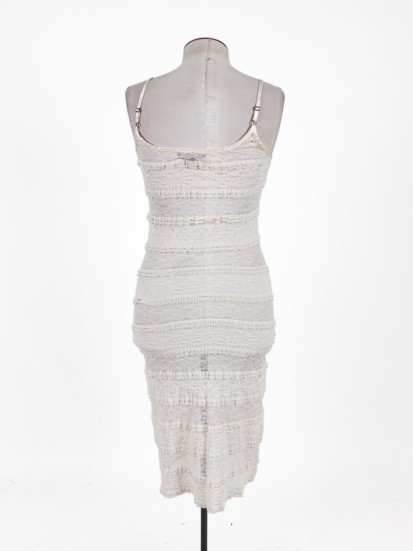 Bettie Monroe | White Casual/Cocktail Dress | Size M