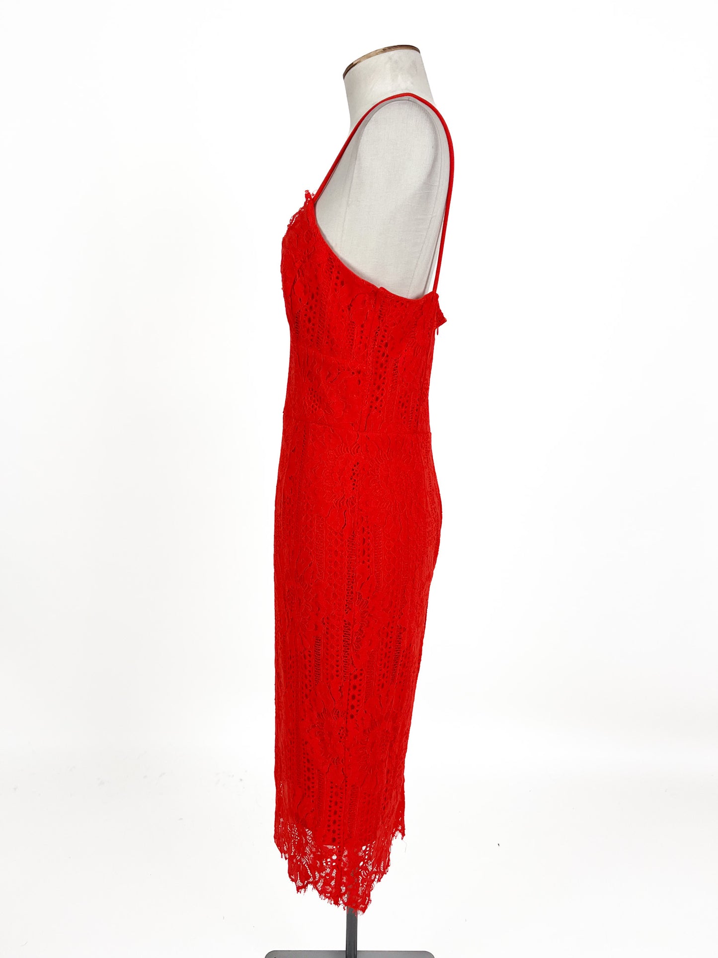 Atmos & Here | Red Cocktail Dress | Size 10