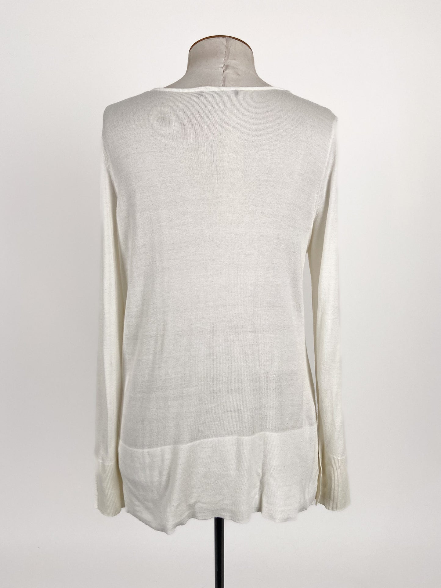 Jake's Collection | White Casual/Workwear Top | Size 12
