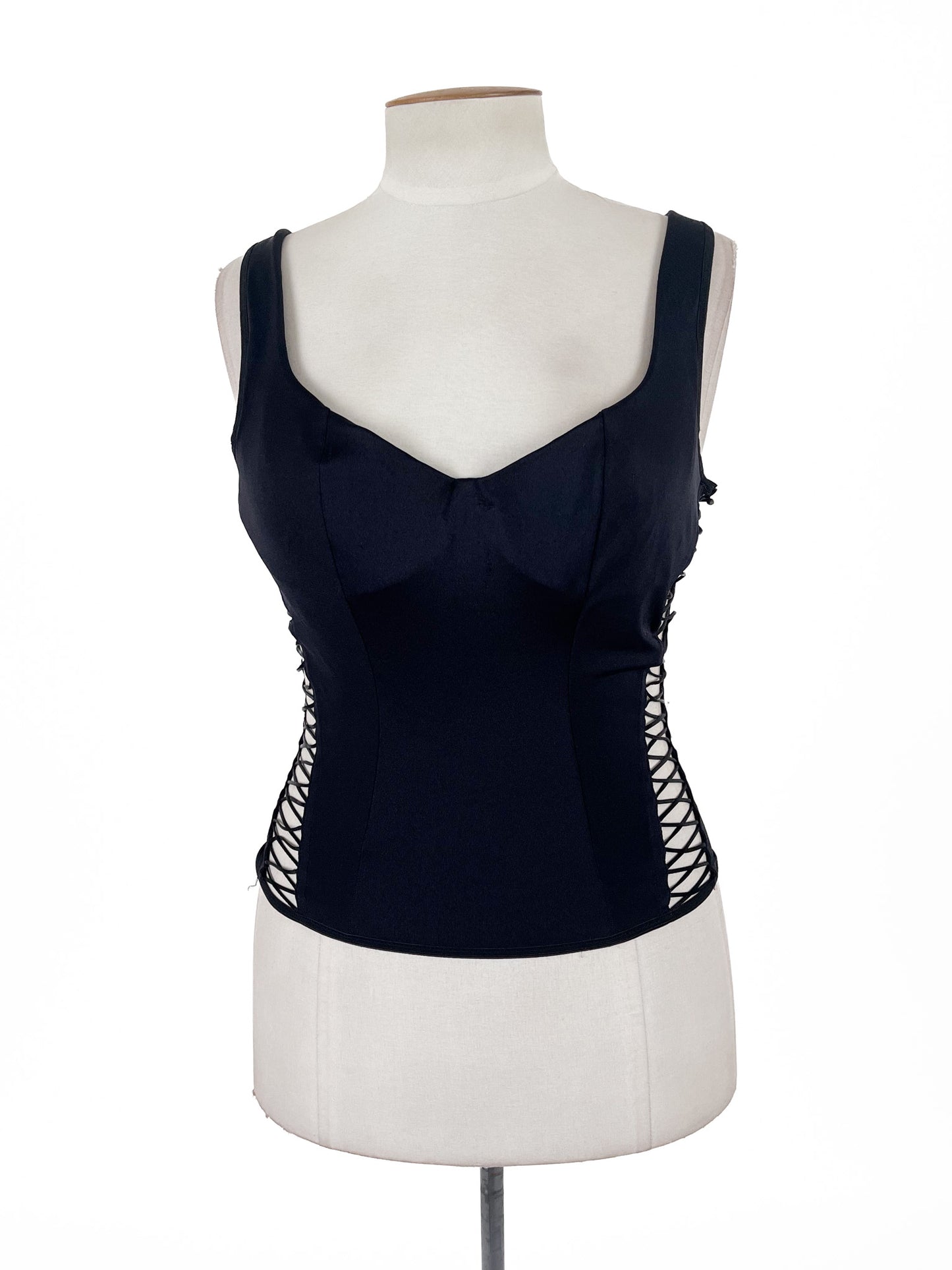 World Collective | Black Casual/Cocktail Top | Size L