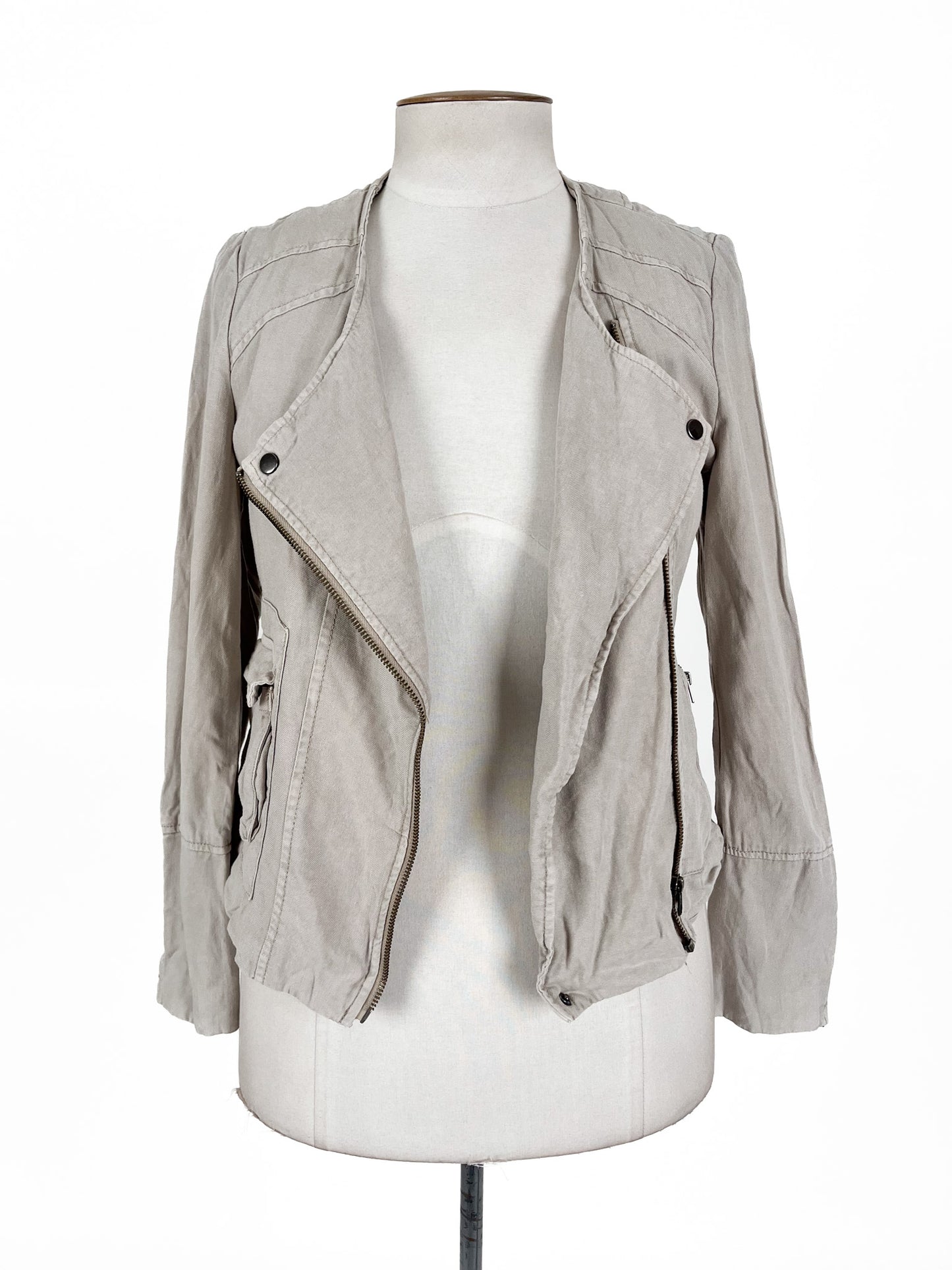 Just Jeans | Beige Casual Jacket | Size 8