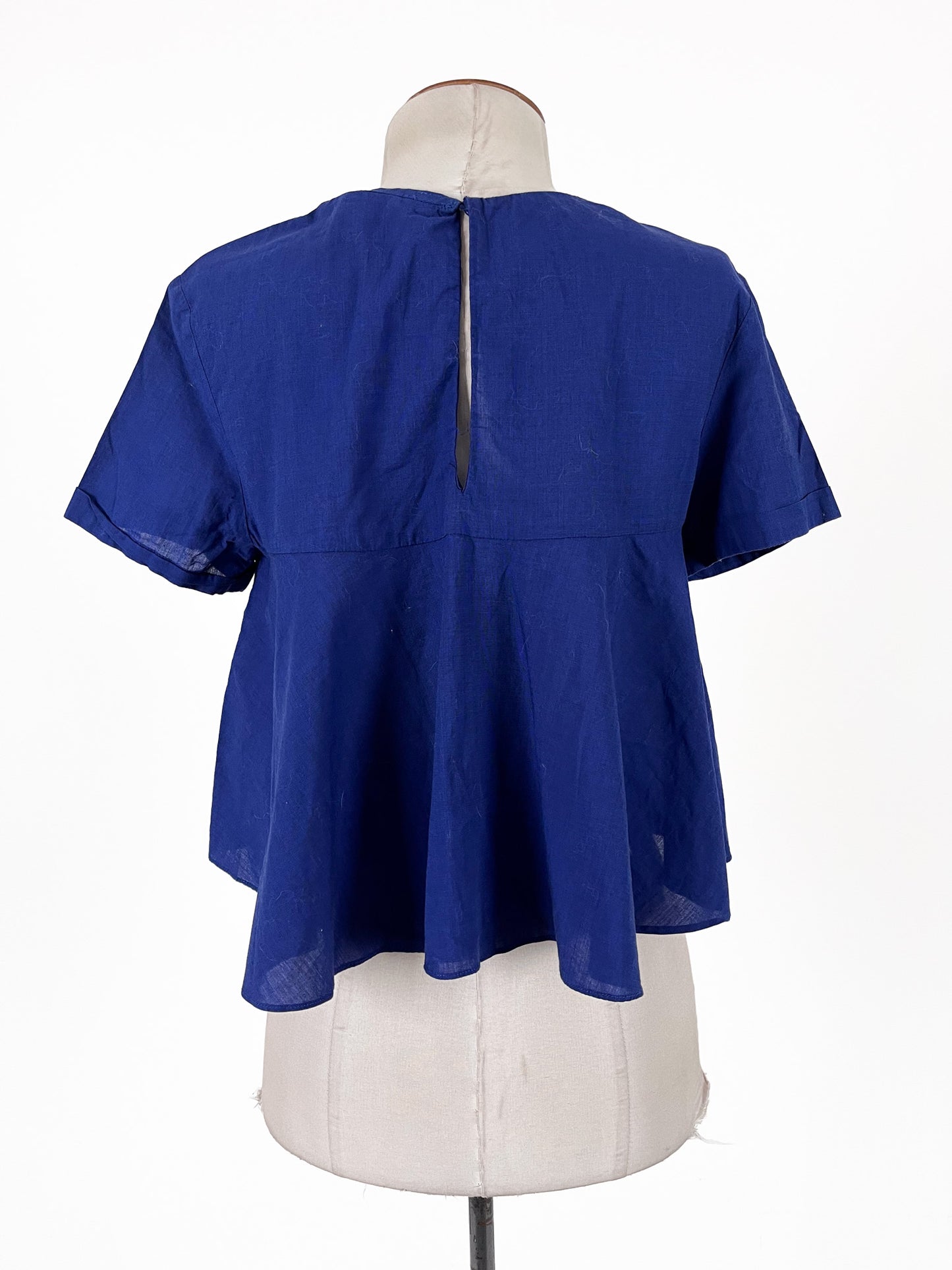 Zara | Blue Casual Top | Size XS