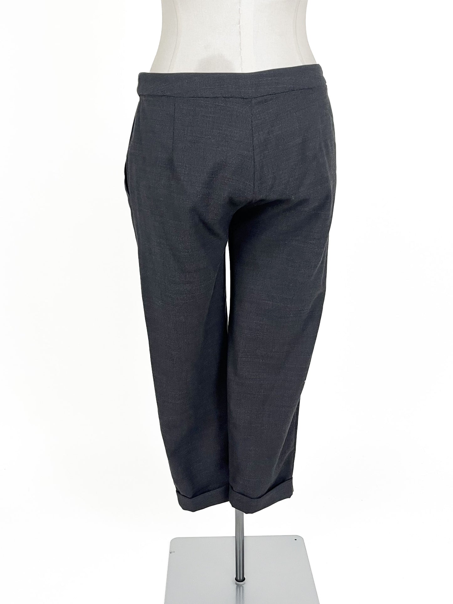Zambesi | Grey Cropped Straight fit Pants | Size 14