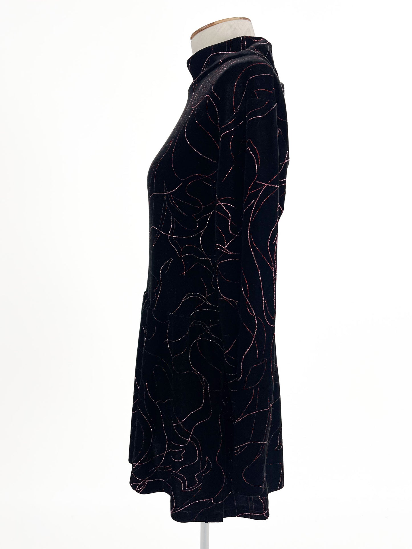 Unknown Brand | Black Cocktail Dress | Size M