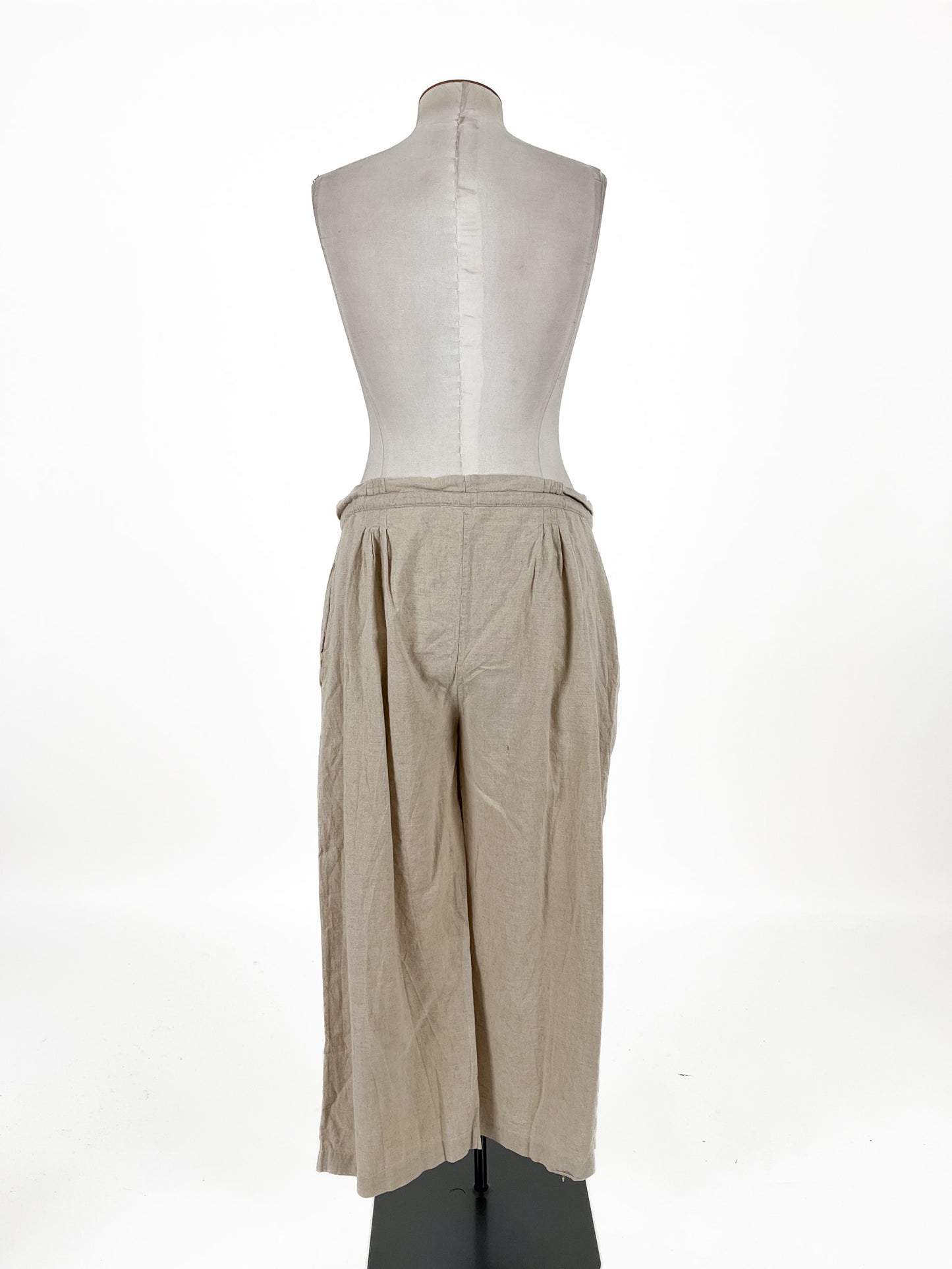 WIXII | Beige Wide leg Pants | Size S