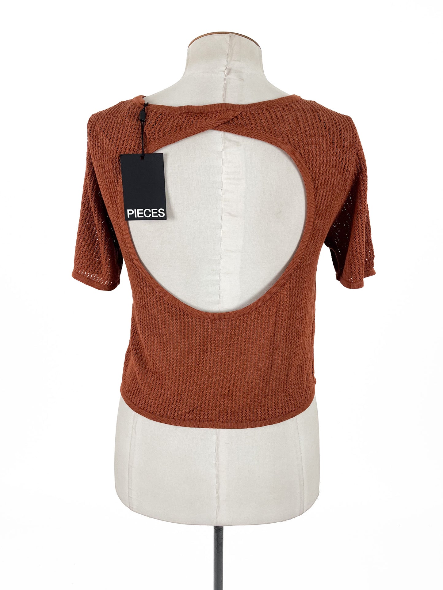 Pieces | Brown Casual Top | Size L